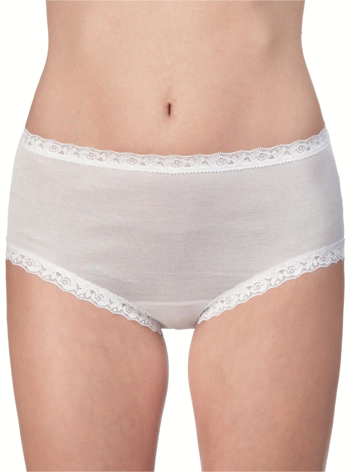 Retro Shaping High rise Briefs in cotton 310 - Image 3