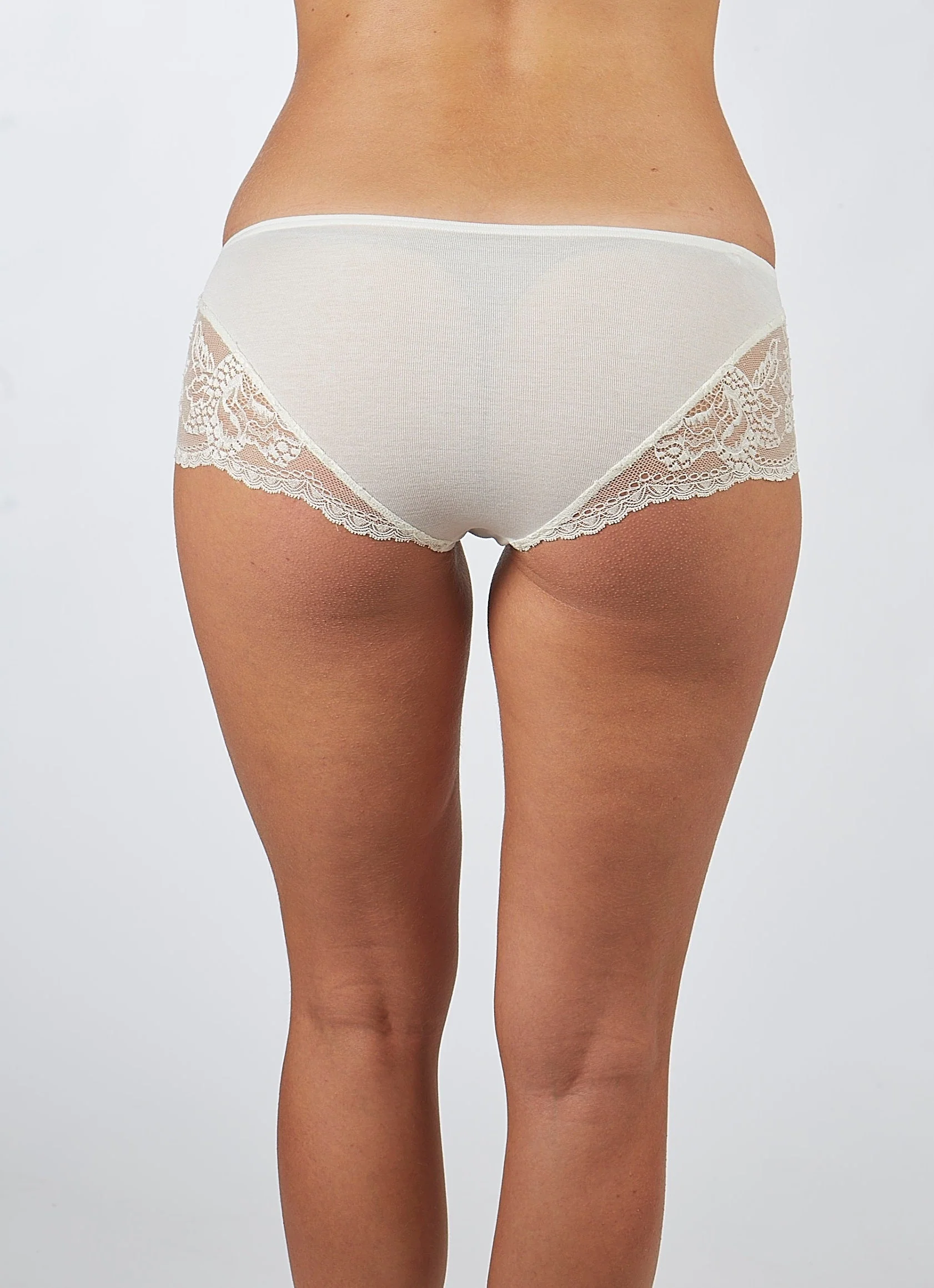 Brief with Leavers Lace Woman 5607 - Image 6