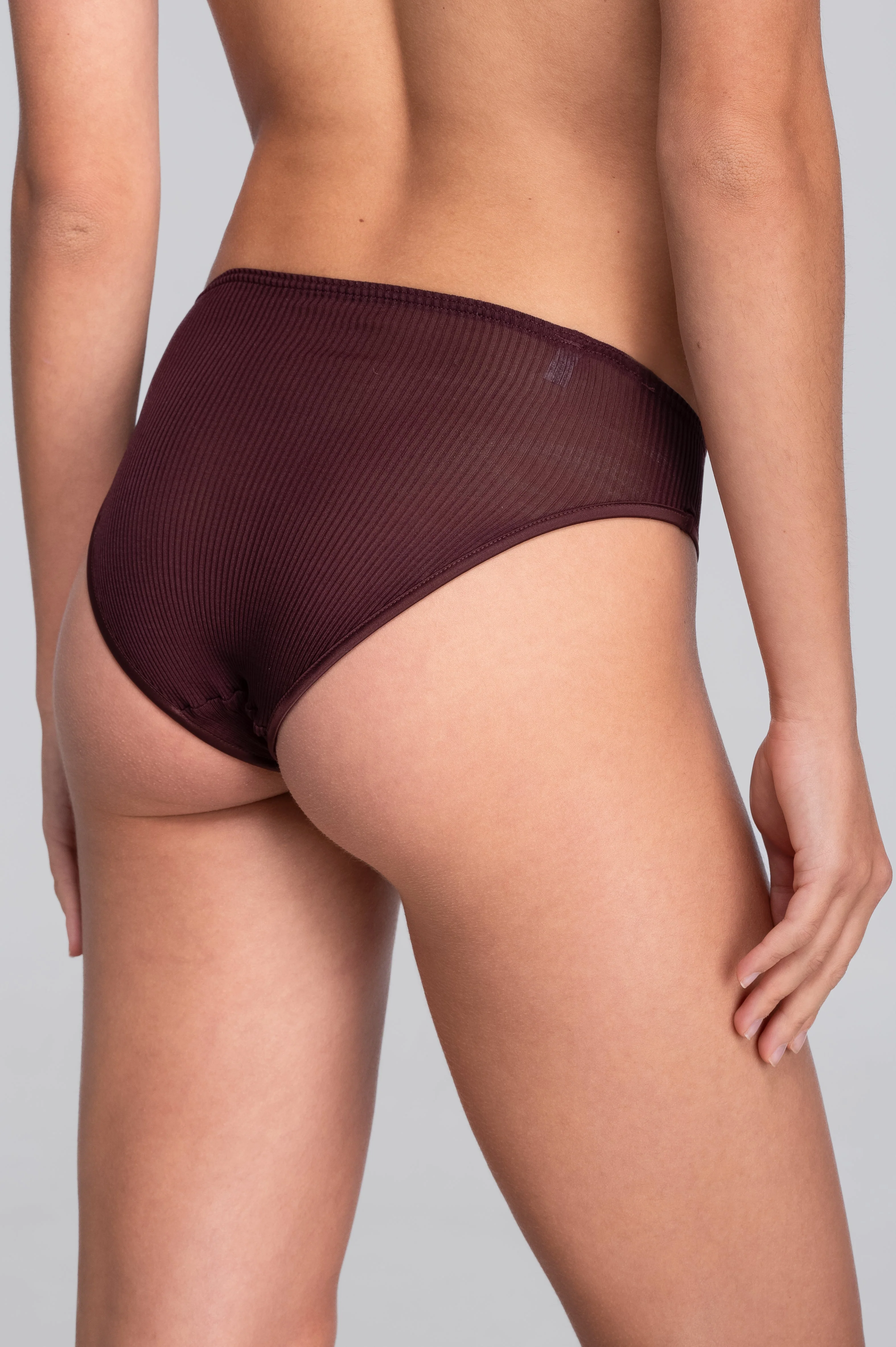 Pure silk middle rise brief 9451 - Image 2