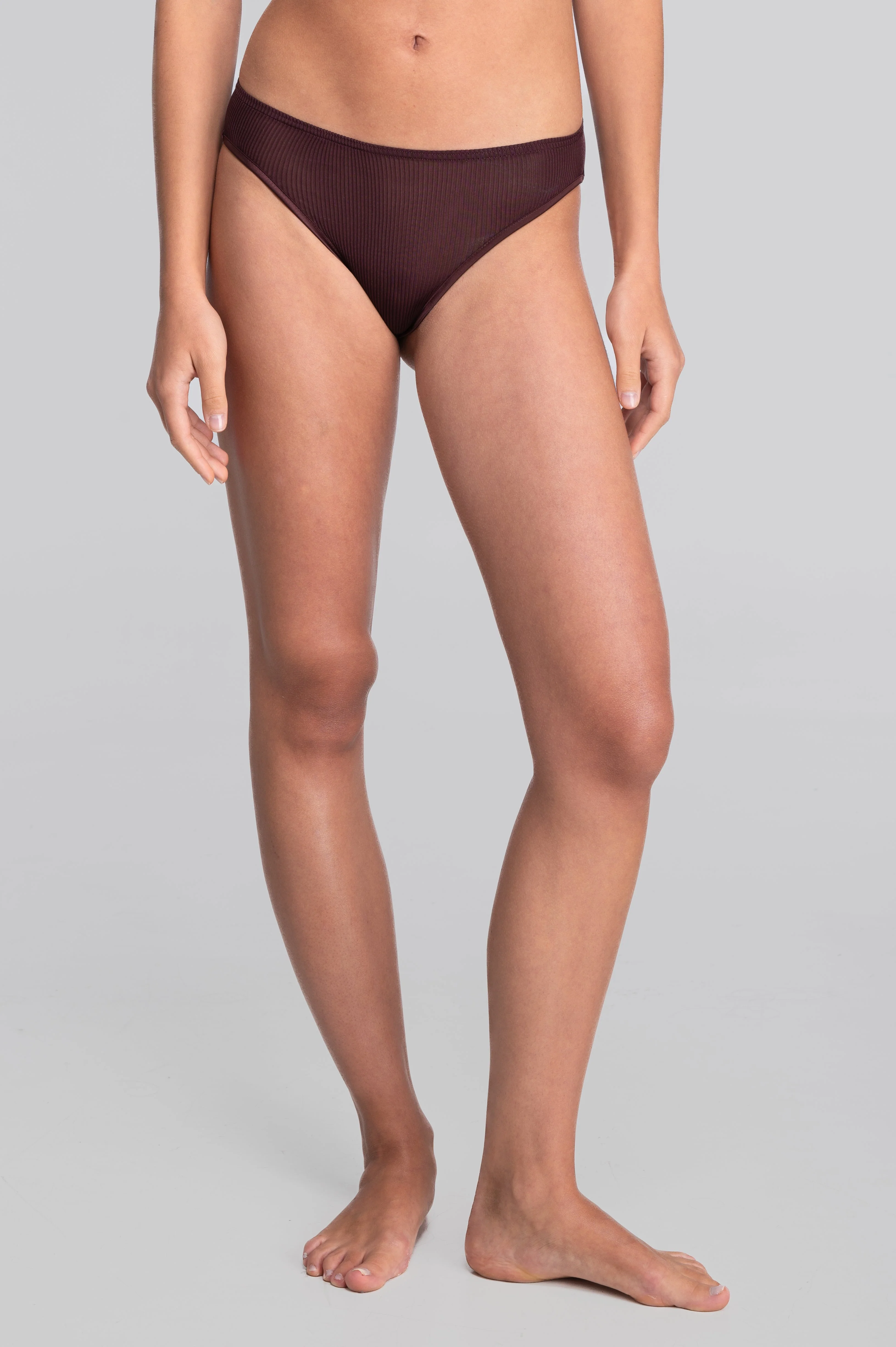 Pure silk middle rise brief 9451 - Image 3