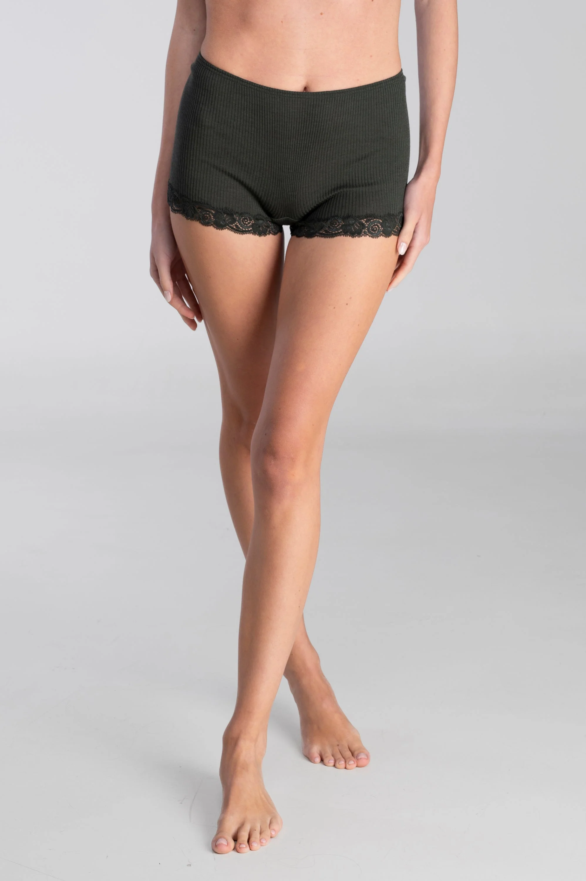 Wool and silk panties with leavers lace 3413 - Image 20