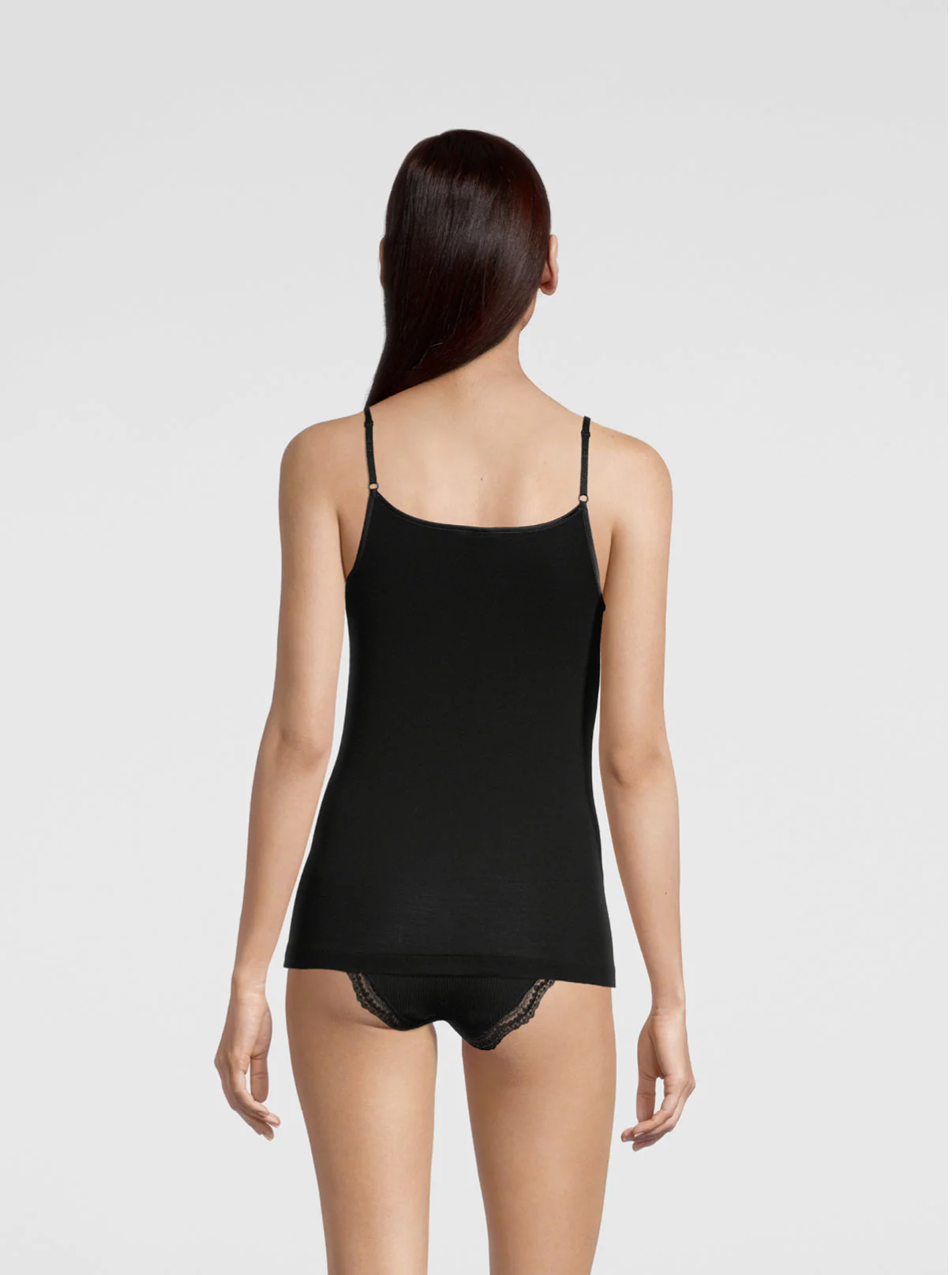 Filoscozia Camisole Top with Leavers lace 312 - Image 5