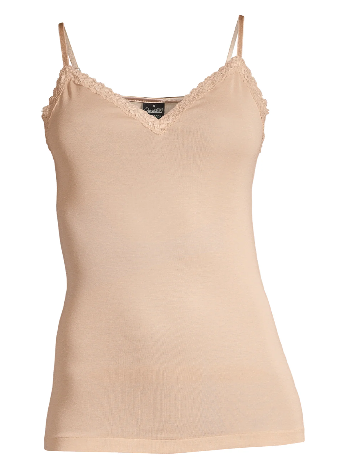 Filoscozia Camisole Top with Leavers lace 312 - Image 9