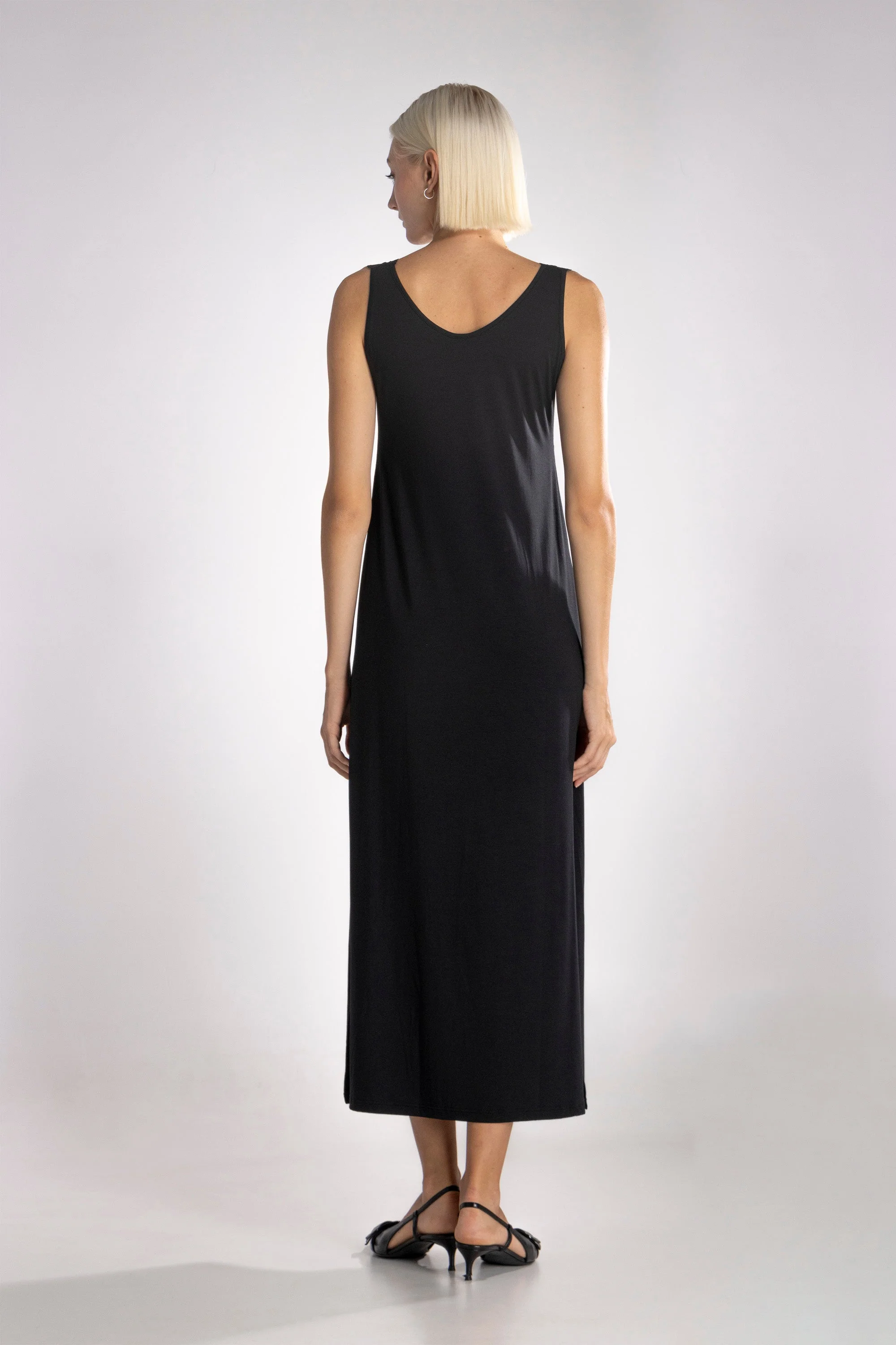 Dress Woman94% Modal , 6% Elastane 1411 - Image 4