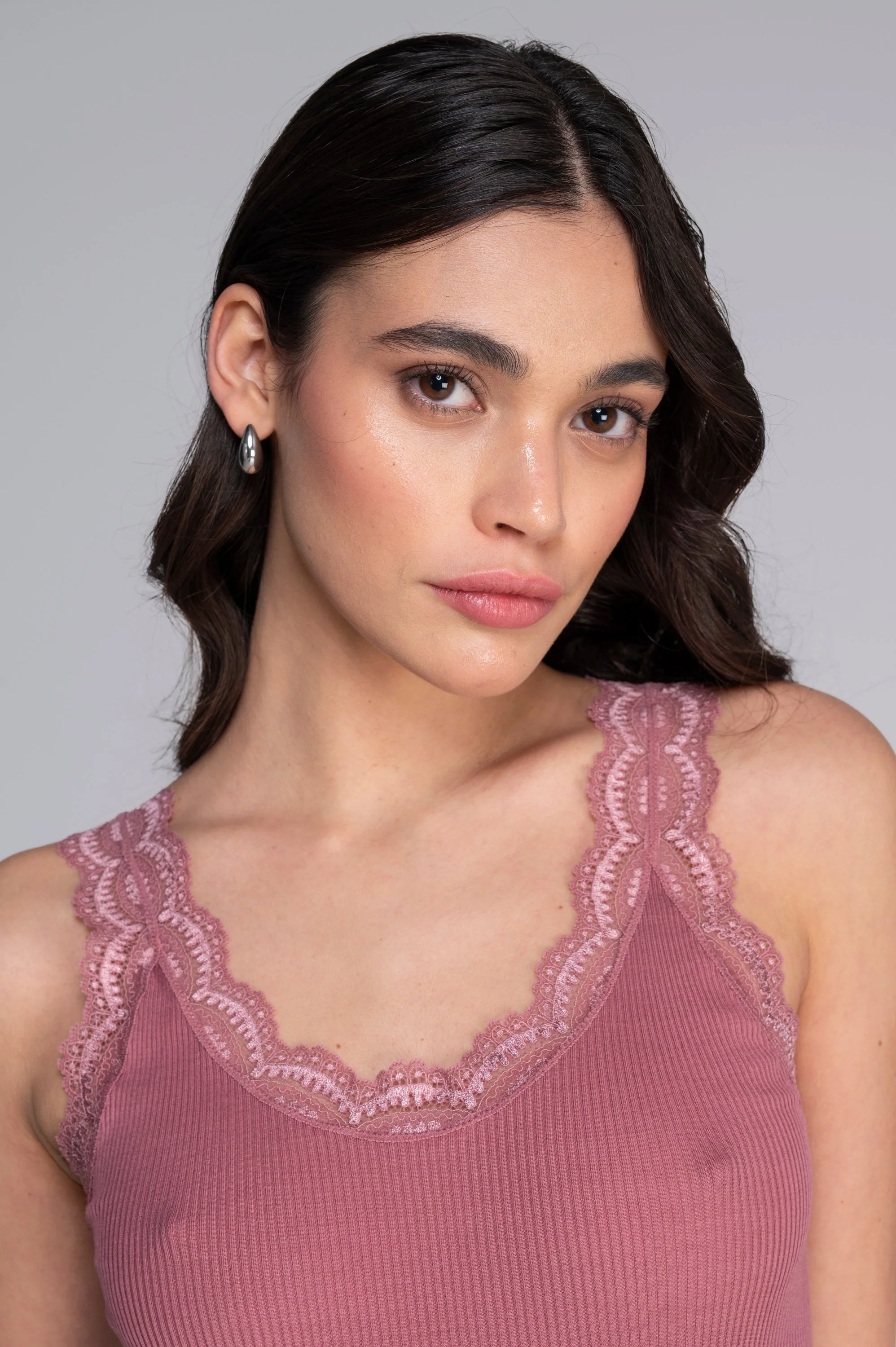 Filoscozia cotton and Leavers lace top 3162 - Image 21