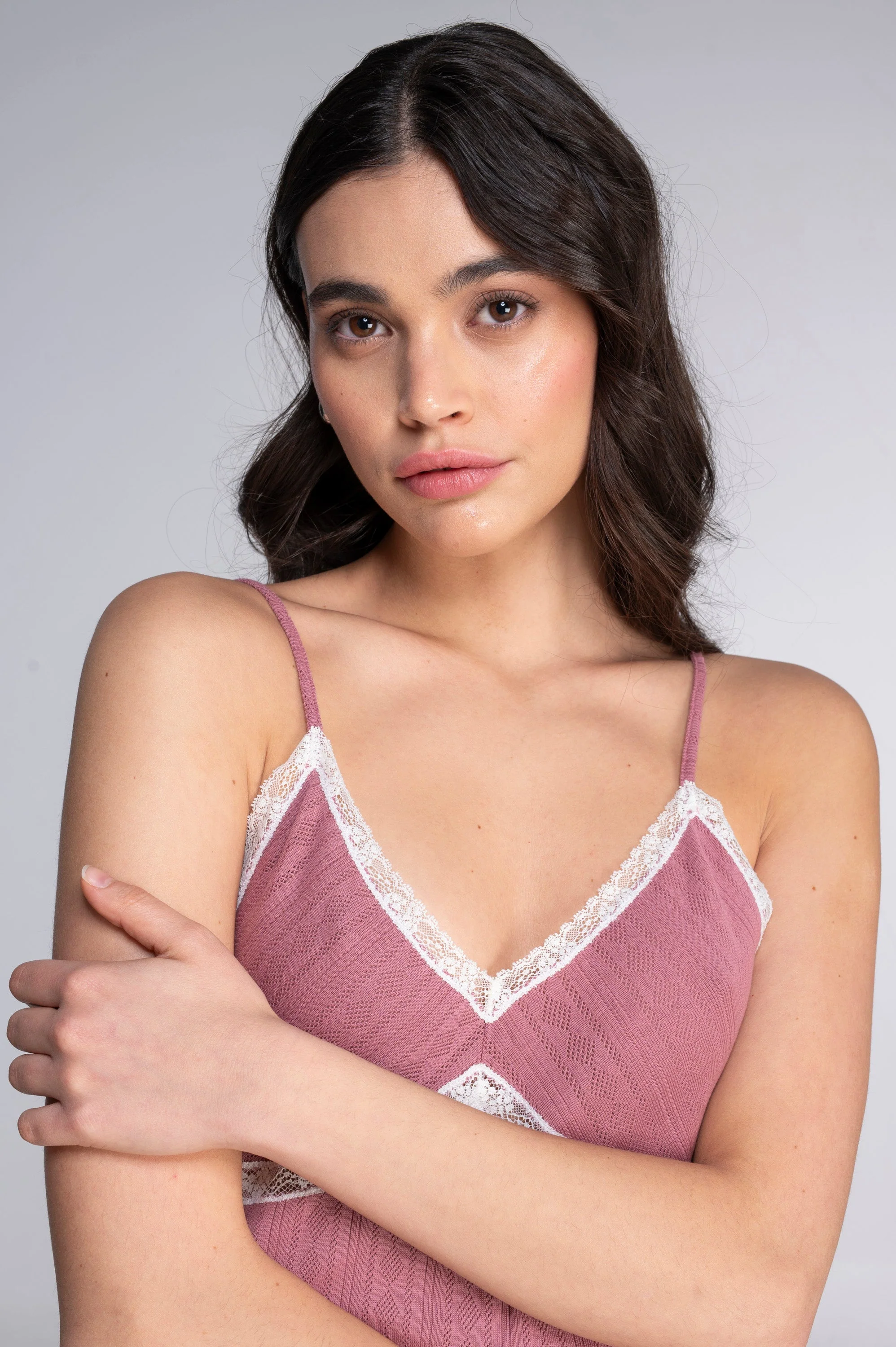 Babydoll in ajourè cotton 7547 - Image 3