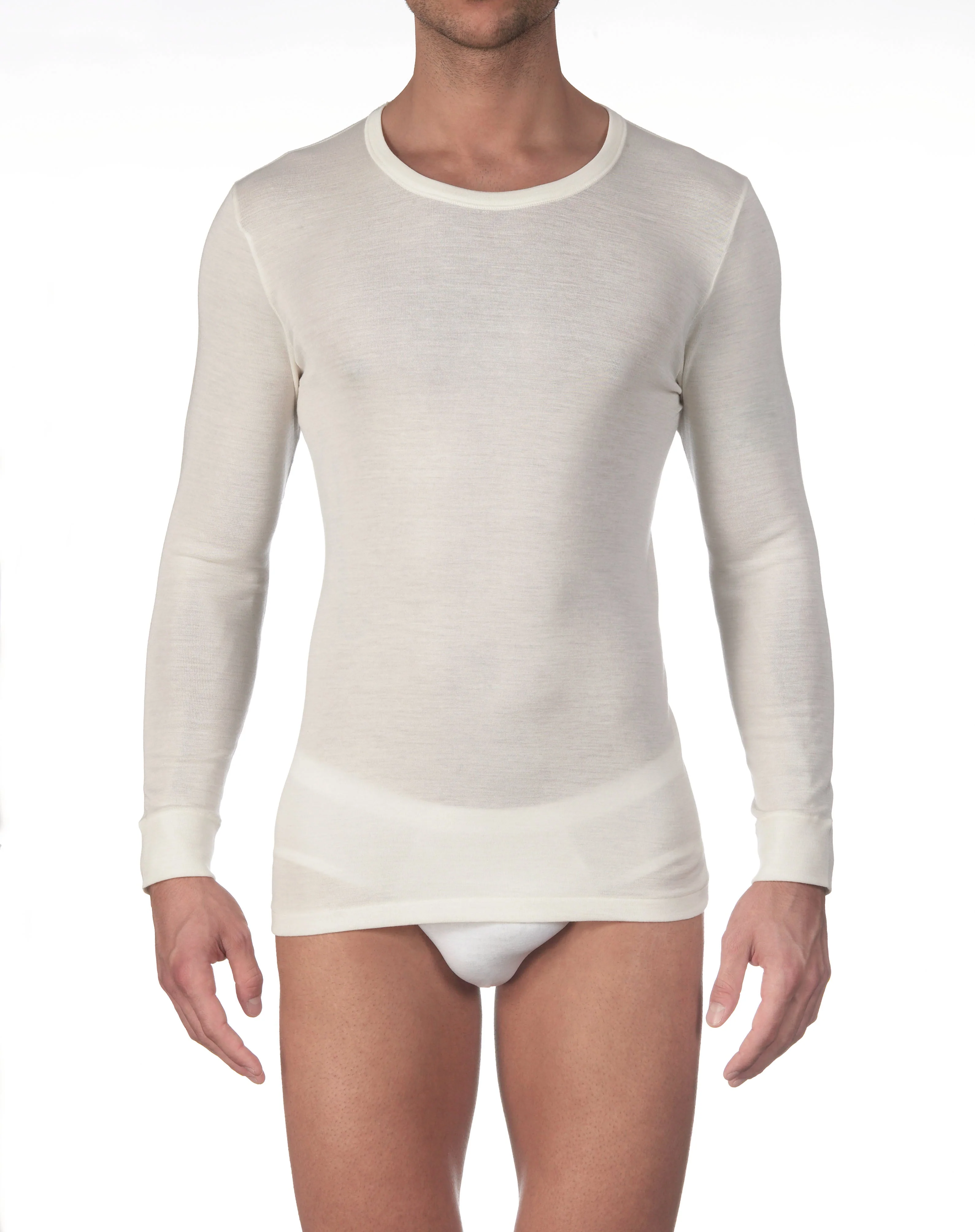 Long Sleeves Man70% Wool , 30% Silk 618