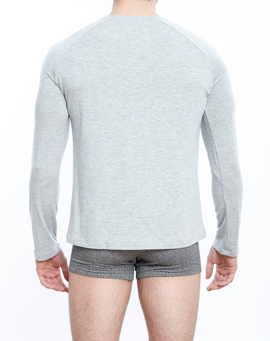 Long Sleeves Raglan round neck   Micromodal 1580 - Image 2