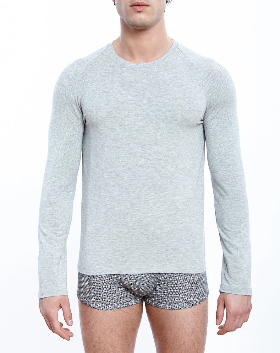 Long Sleeves Raglan round neck   Micromodal 1580 - Image 3