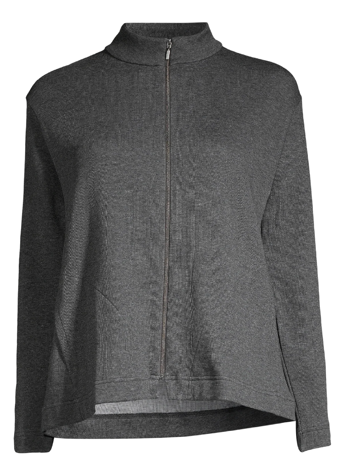 Jumper with zip in pure Makò Cotton 5901 - Image 3