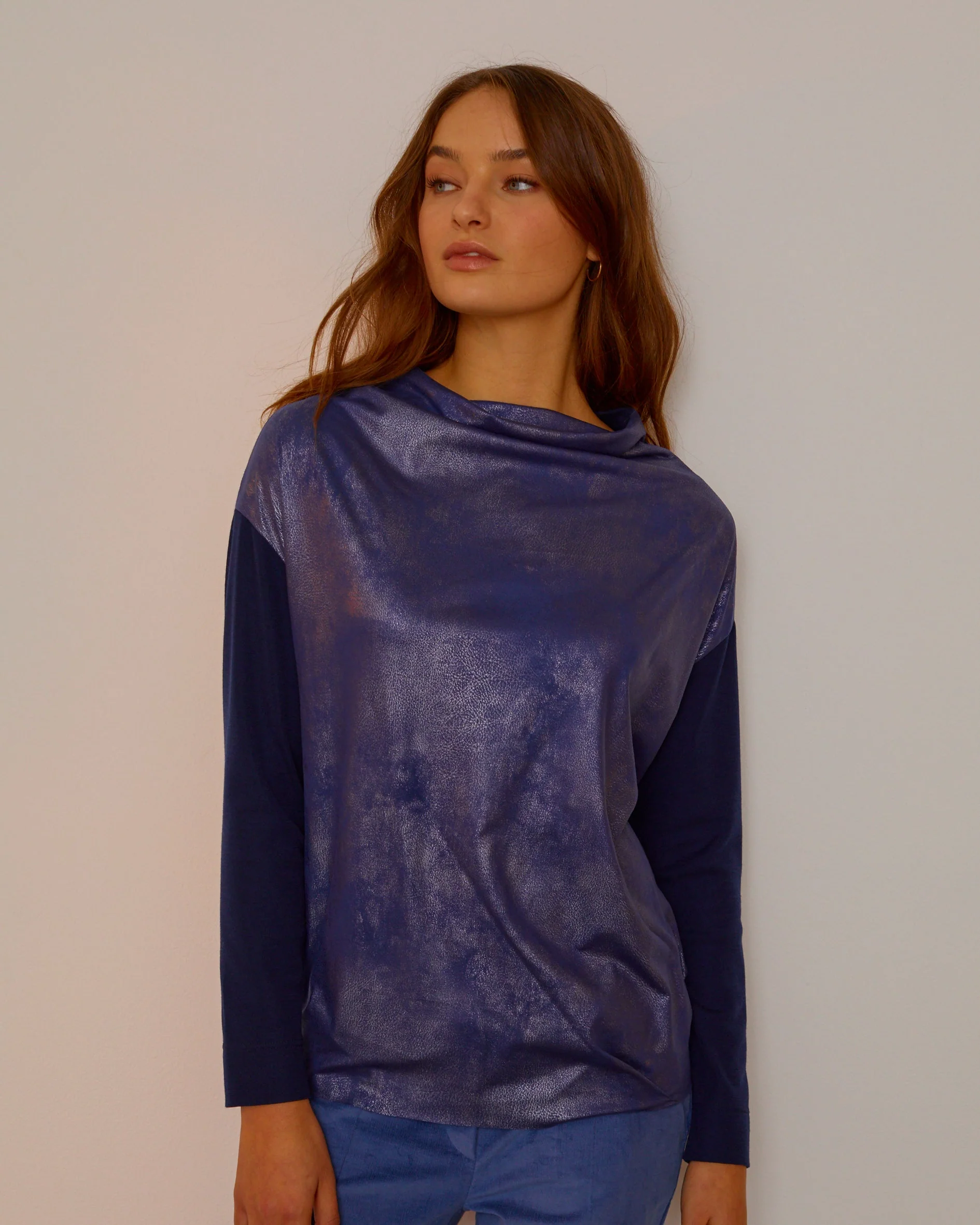 Longsleeves Woman Wool and Silk 5686