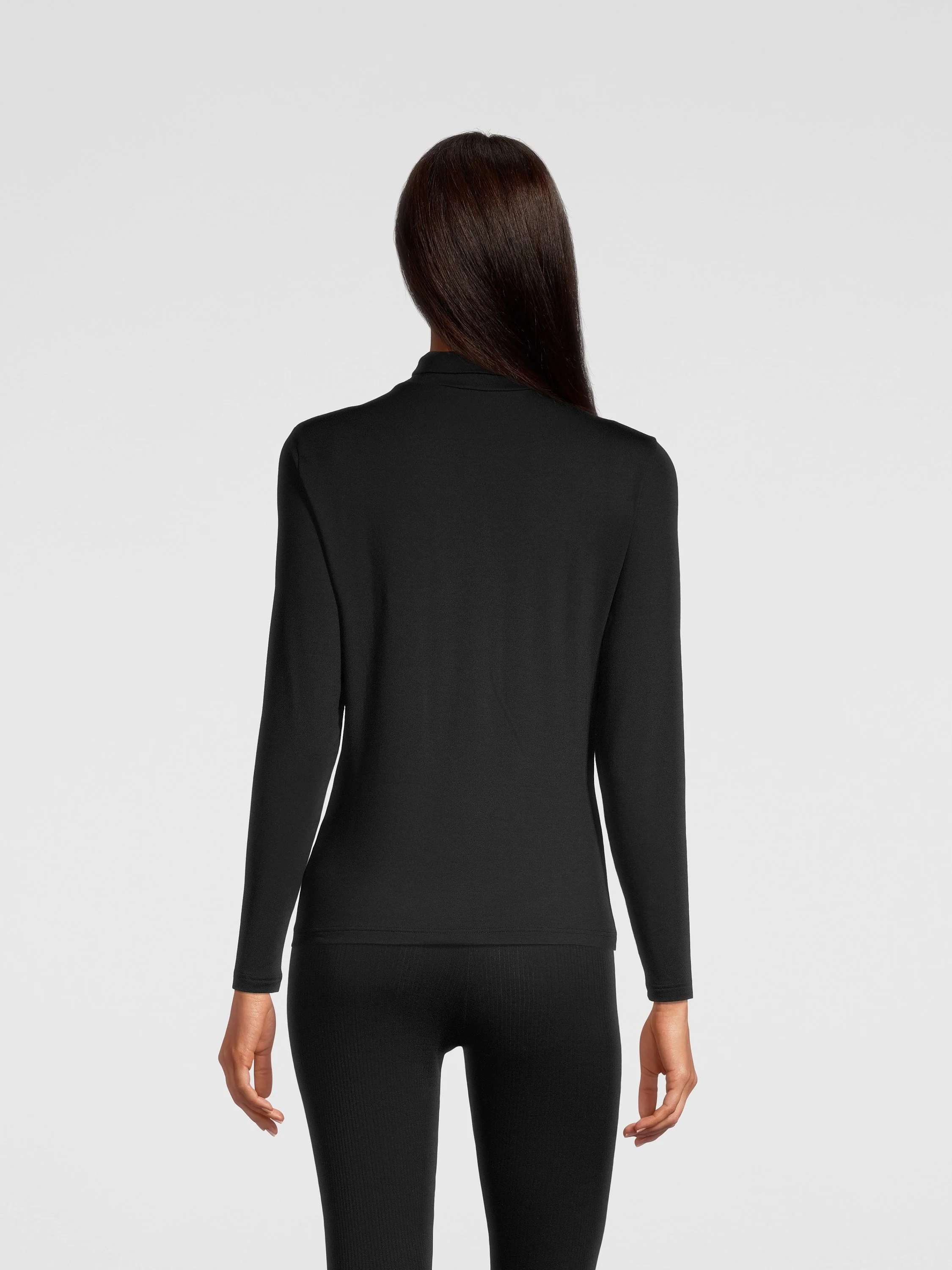 Ultralight Micromodal Long Sleeves High Neck Shirt 1207 - Image 5