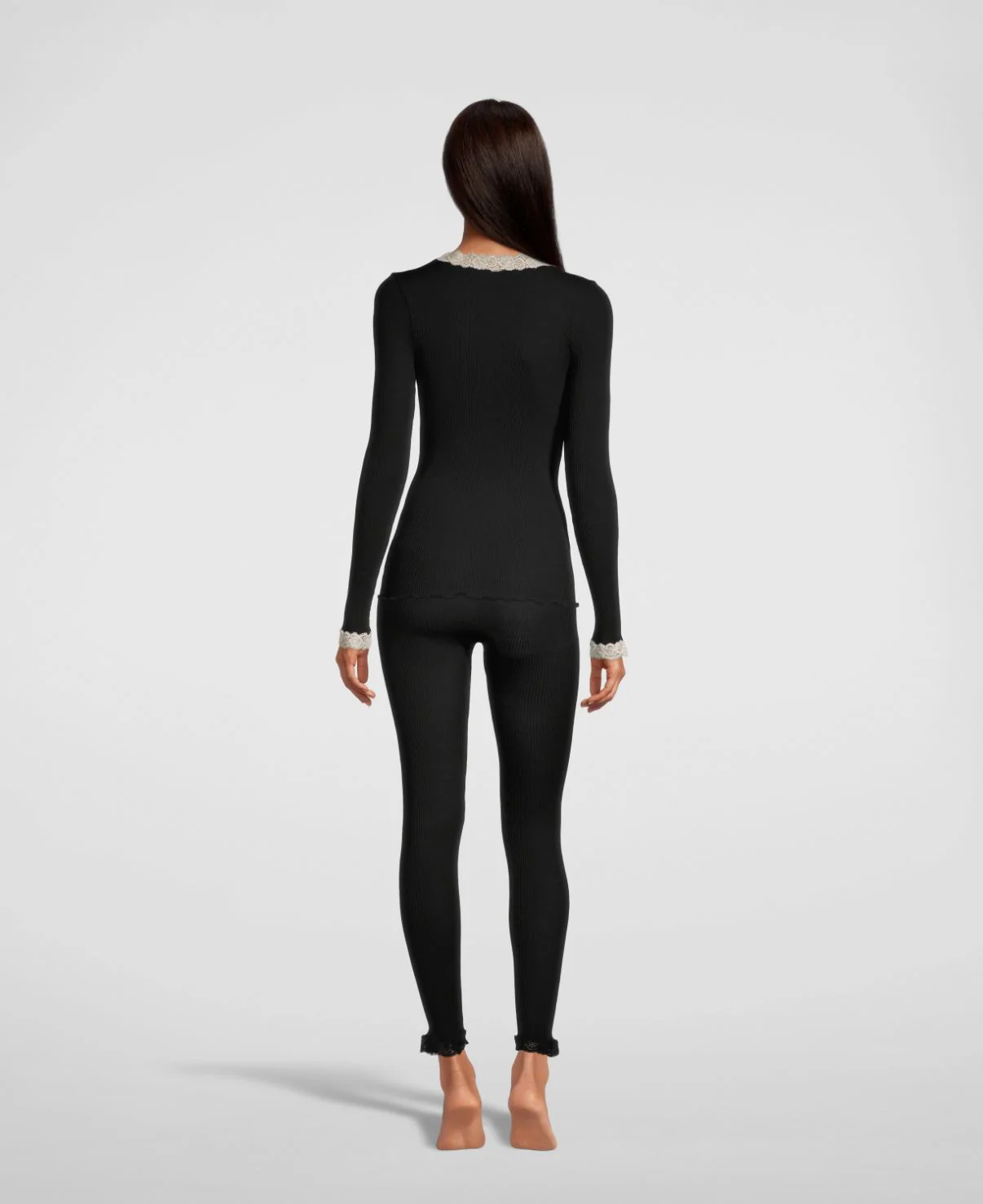 Tubular Leggings with lace 3419 - Image 2