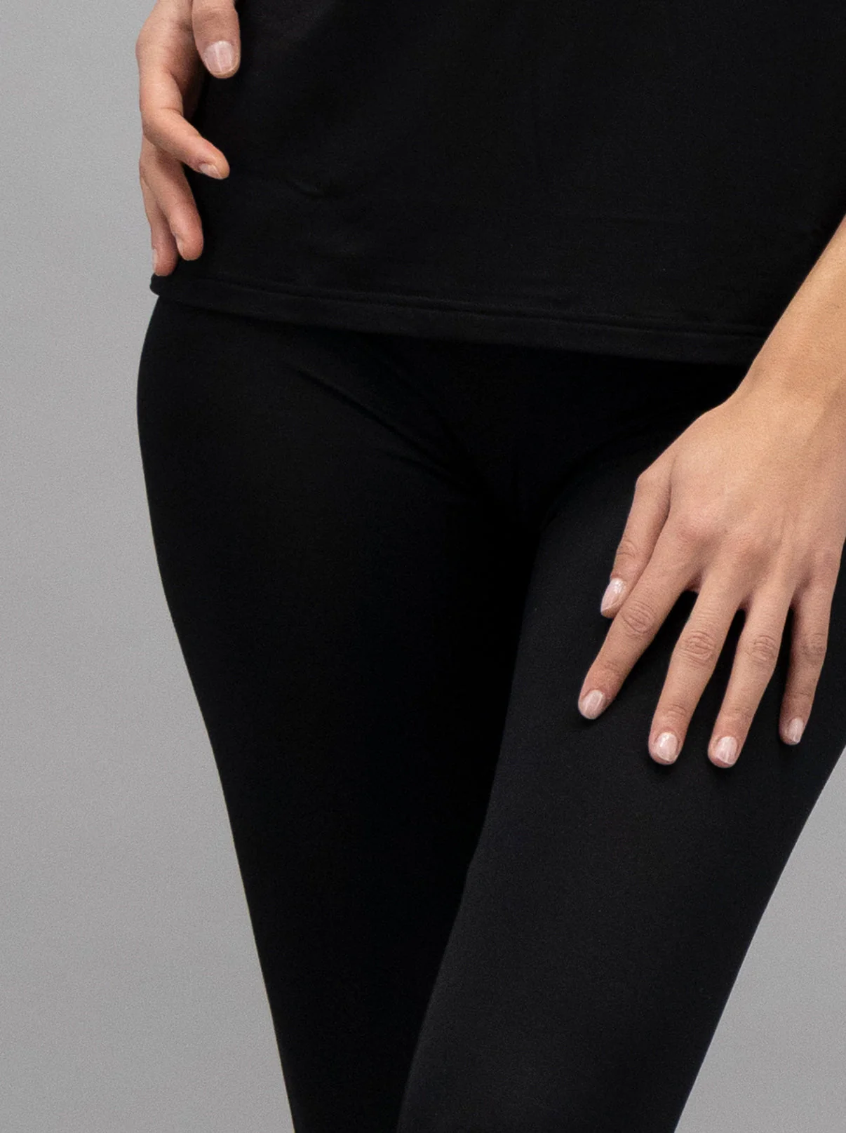 High-Waisted Micromodal Leggings 1235 - Image 3