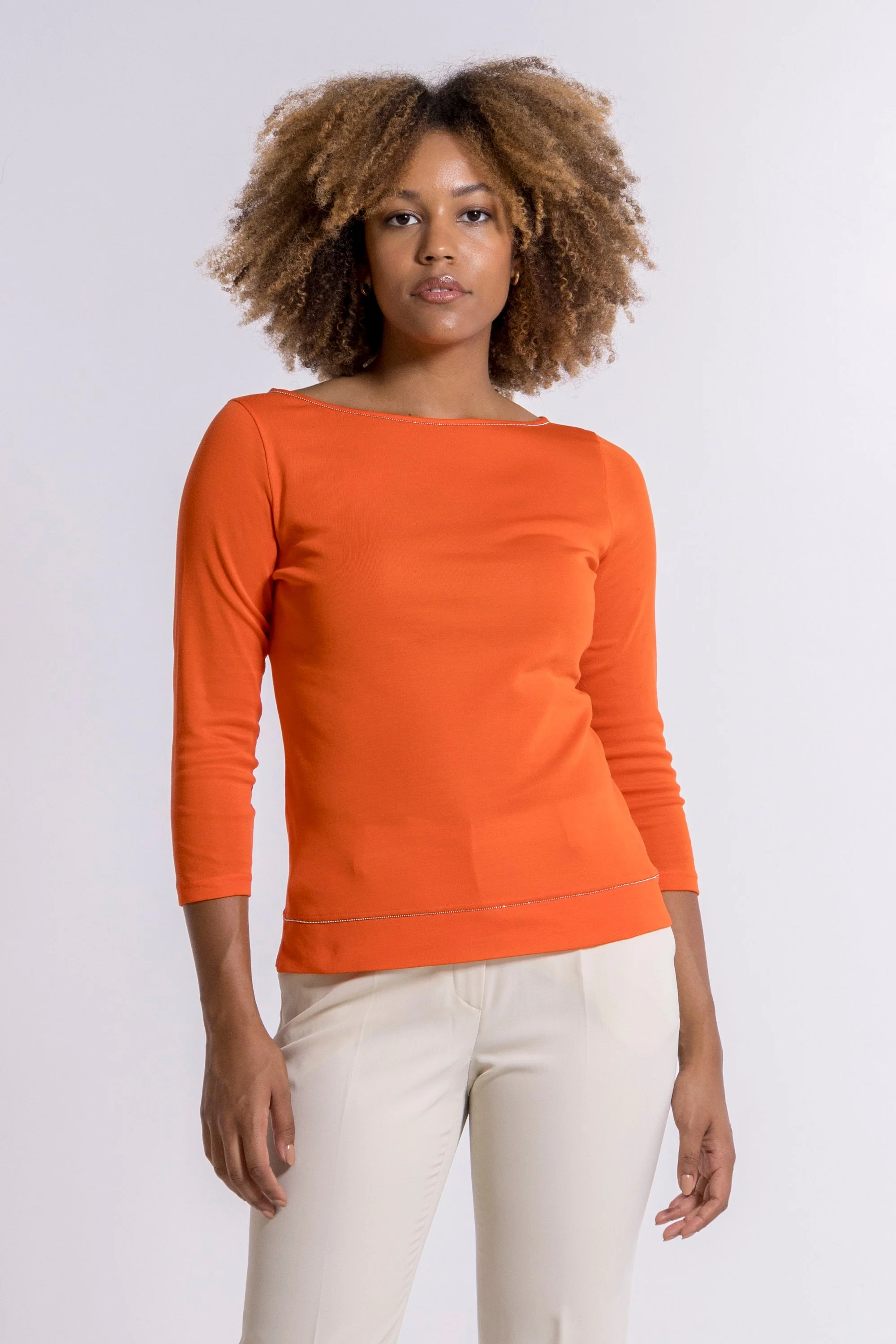 3/4 sleeves Woman100% Cotton 3176M