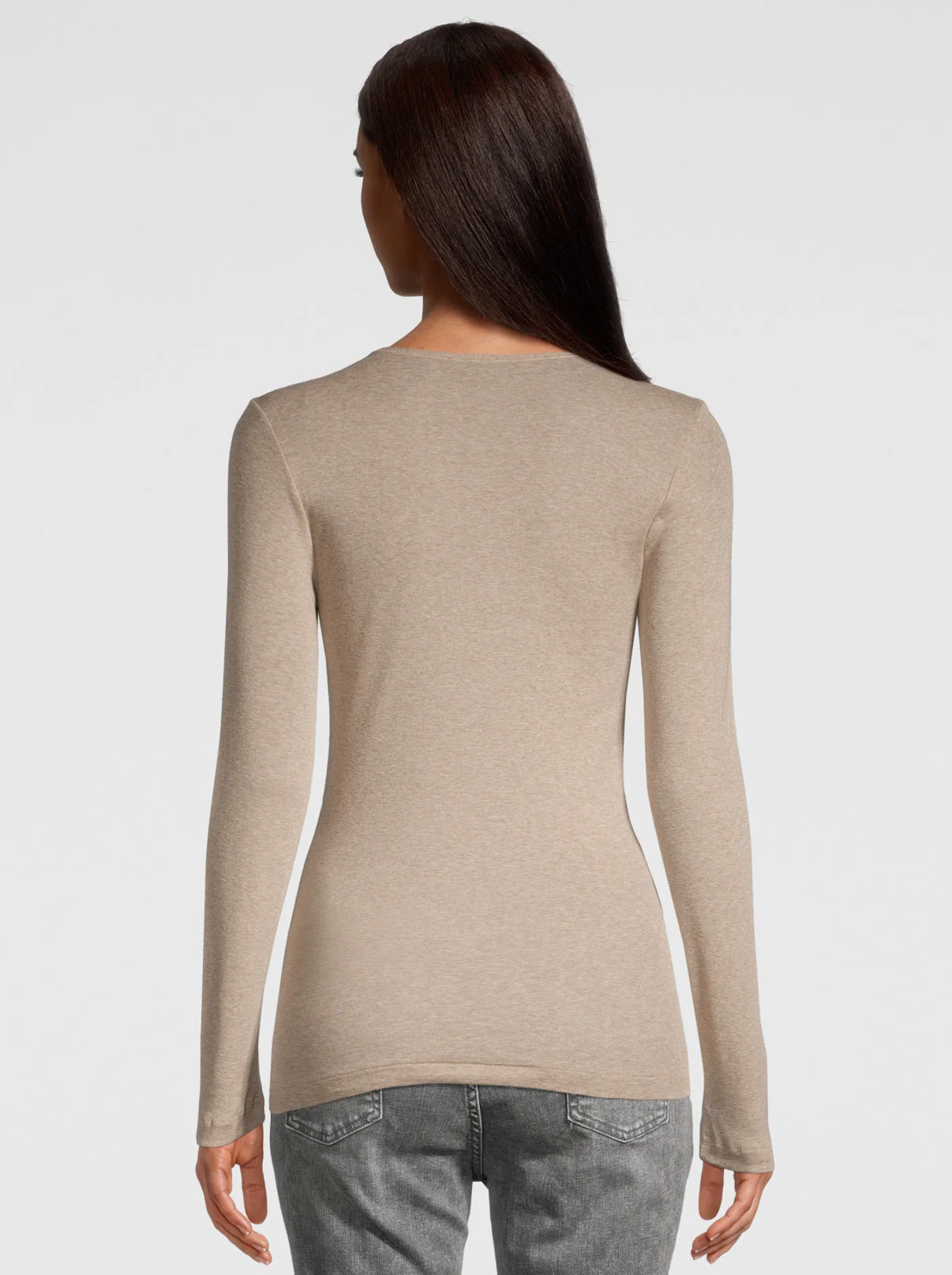 Long-sleeved Shirt in Egyptian Makò Cotton 476 - Image 10