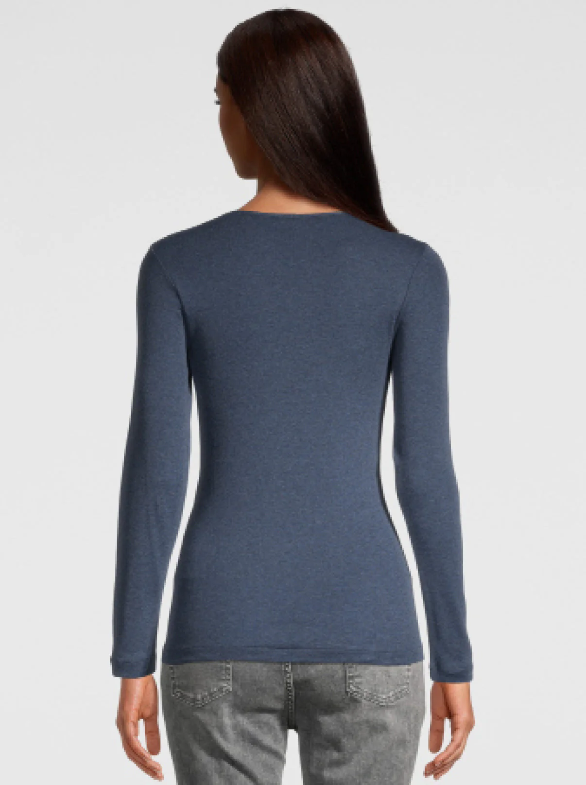 Long-sleeved Shirt in Egyptian Makò Cotton 476 - Image 12