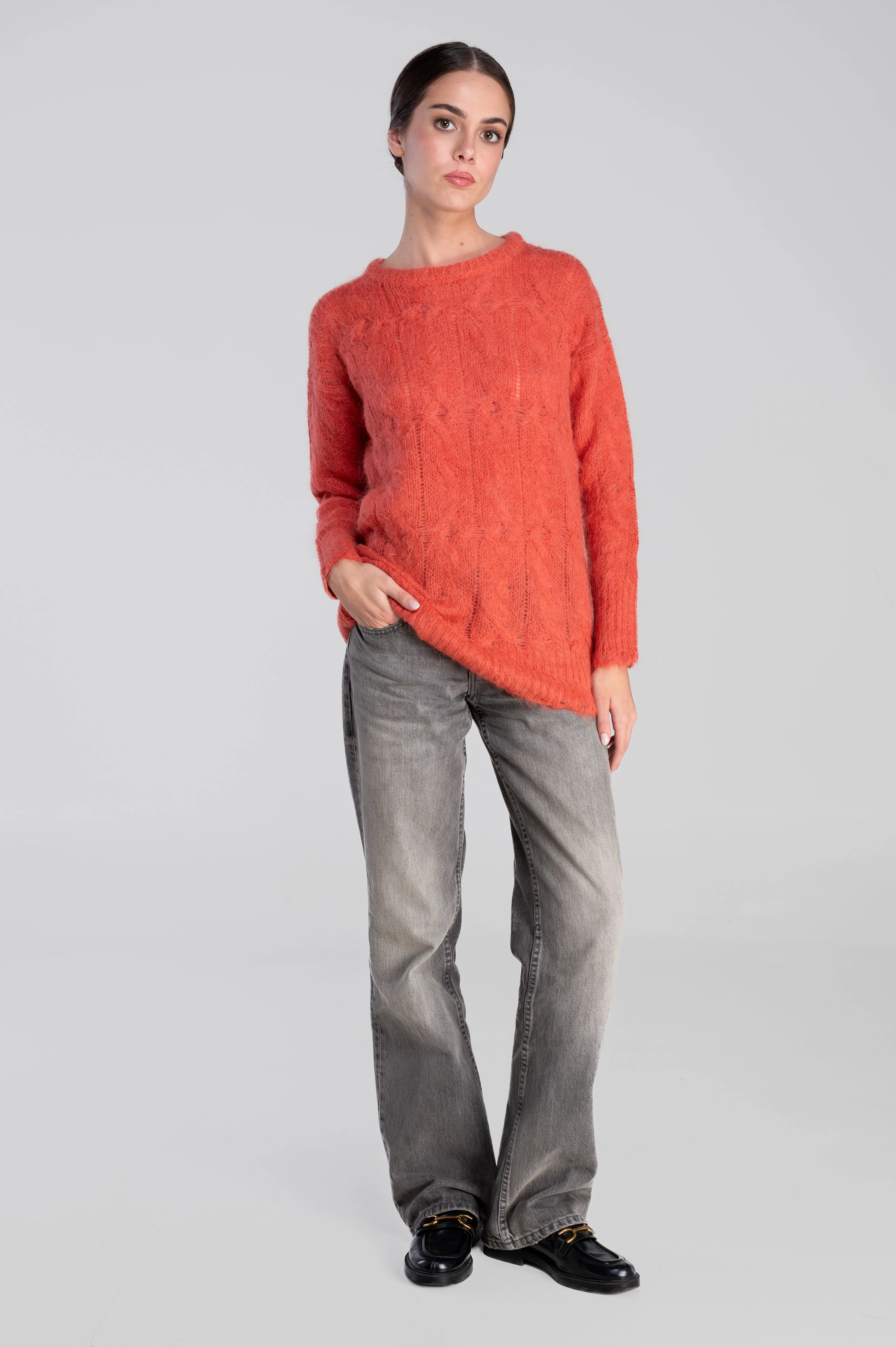 Roundneck pullover 7484 - Image 4