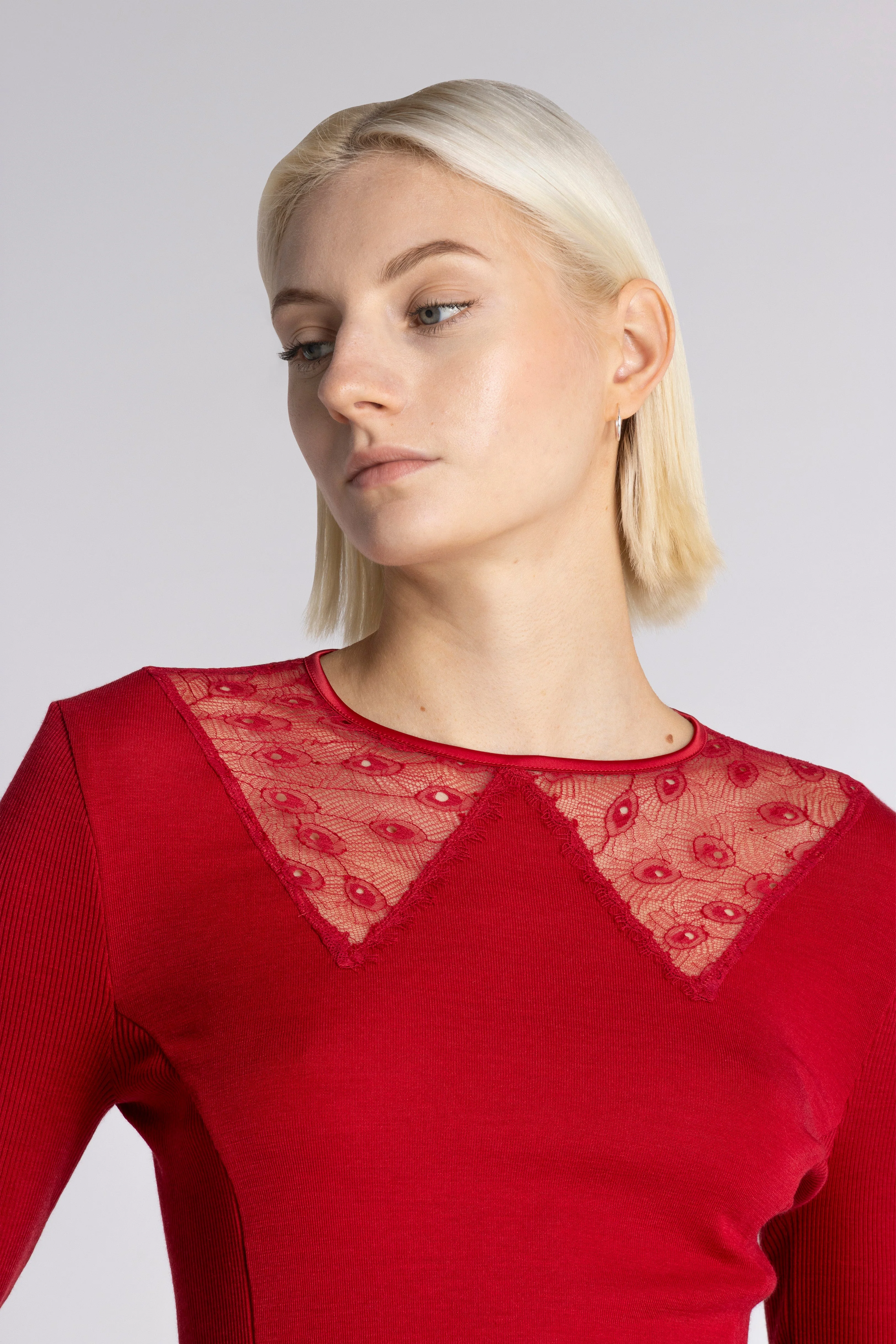 Longsleeves Woman70% Wool , 30% Silk 6856 - Image 6