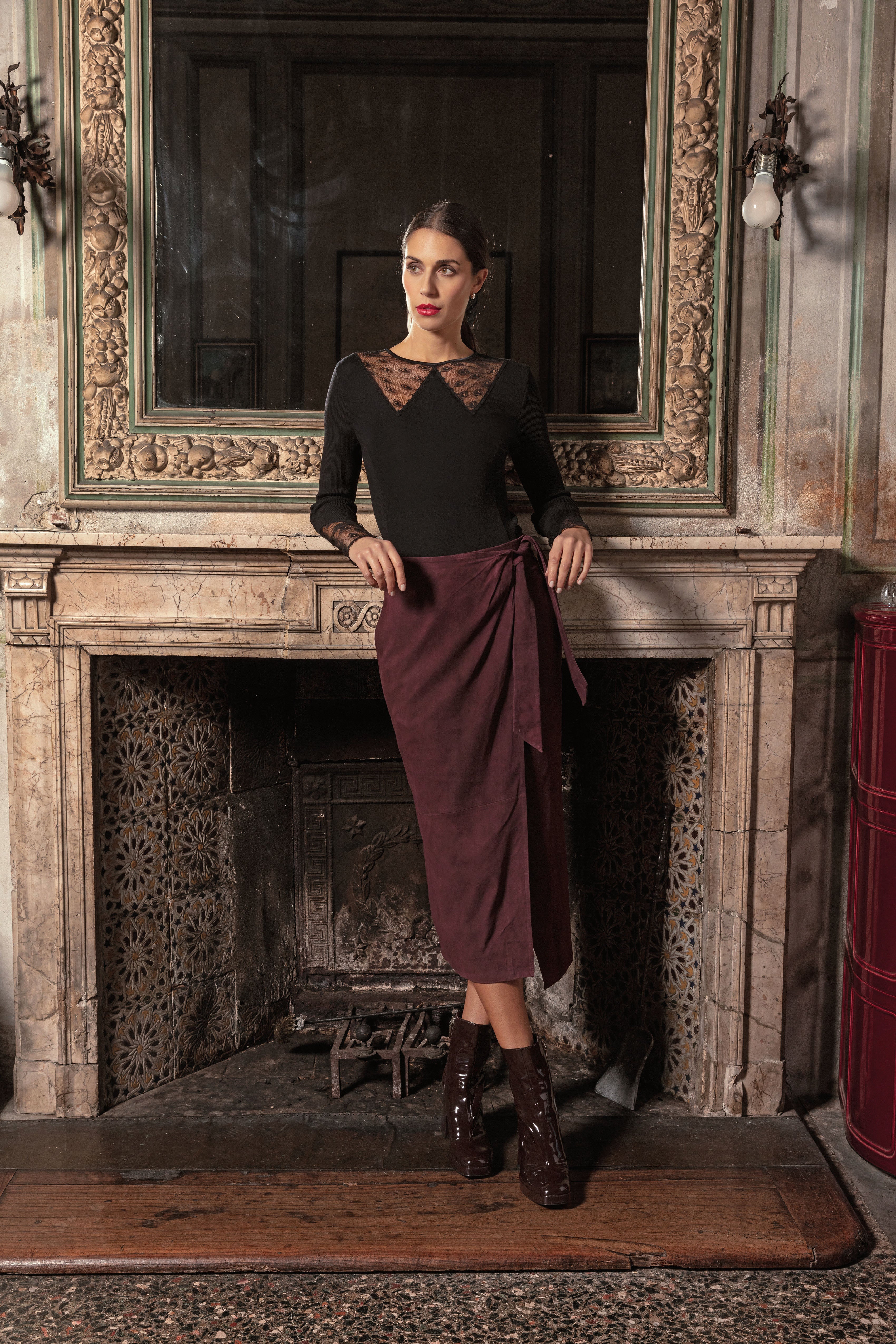 Longsleeves Woman70% Wool , 30% Silk 6856 - Image 7