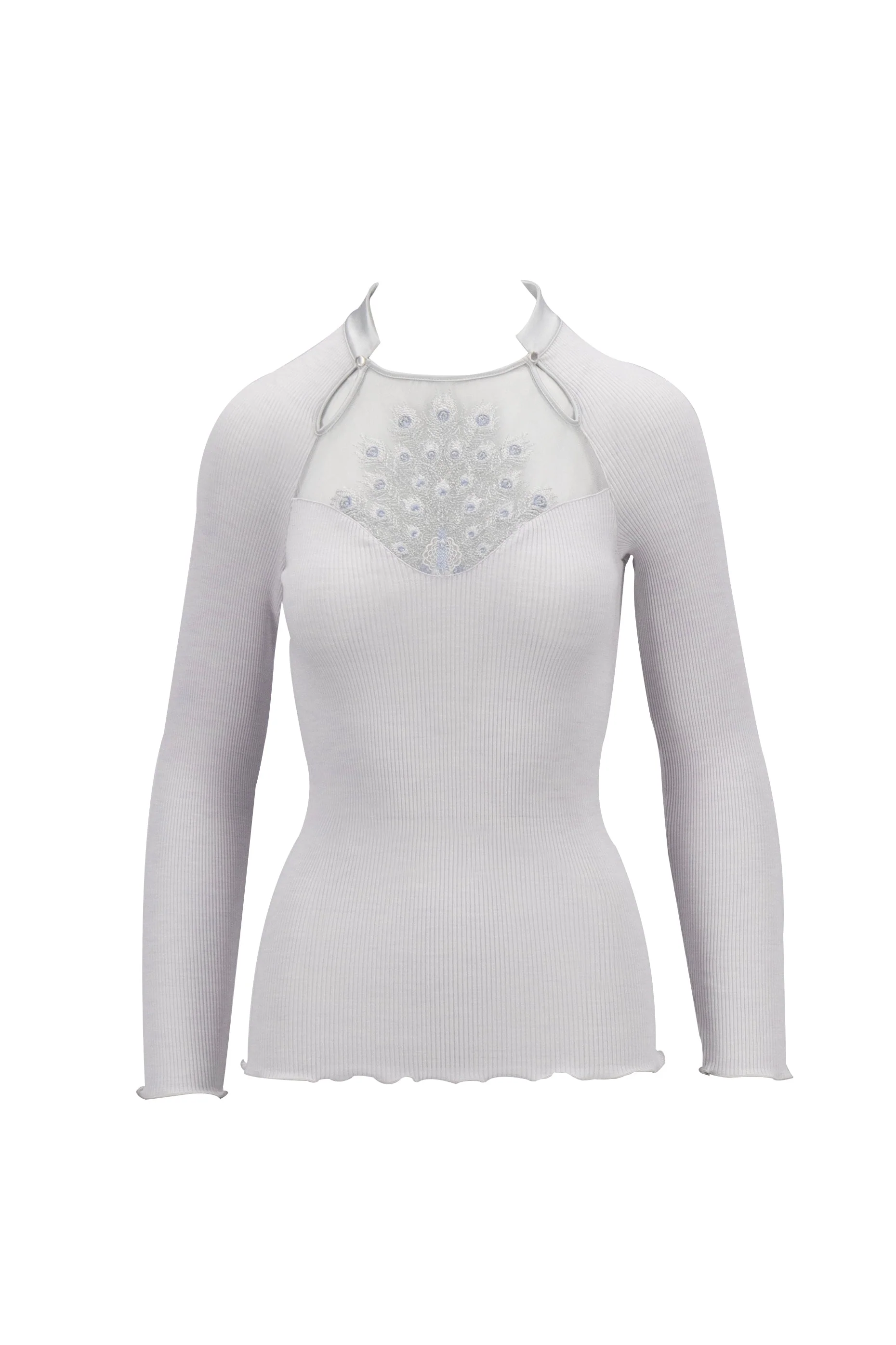 Longsleeves Woman70% Wool , 30% Silk 6871 - Image 3
