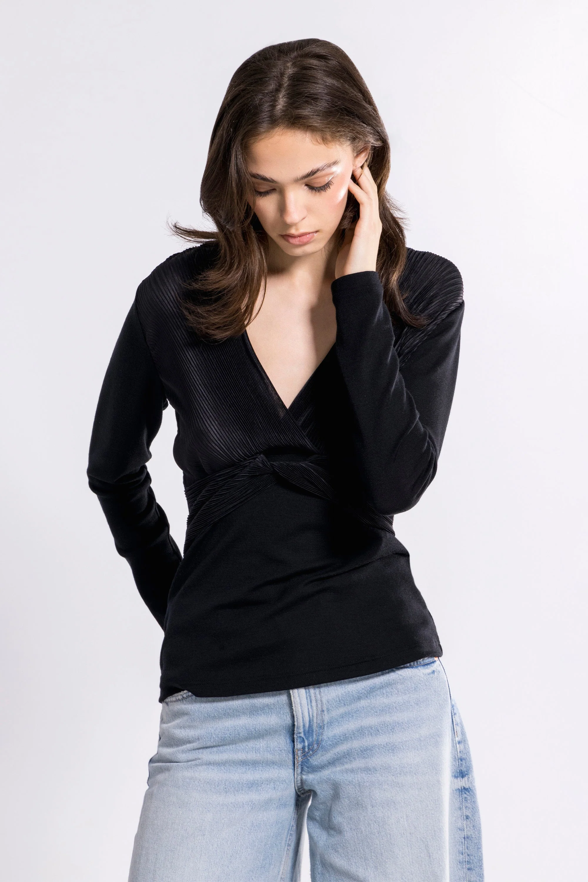 Longsleeves Woman Wool Silk 6875