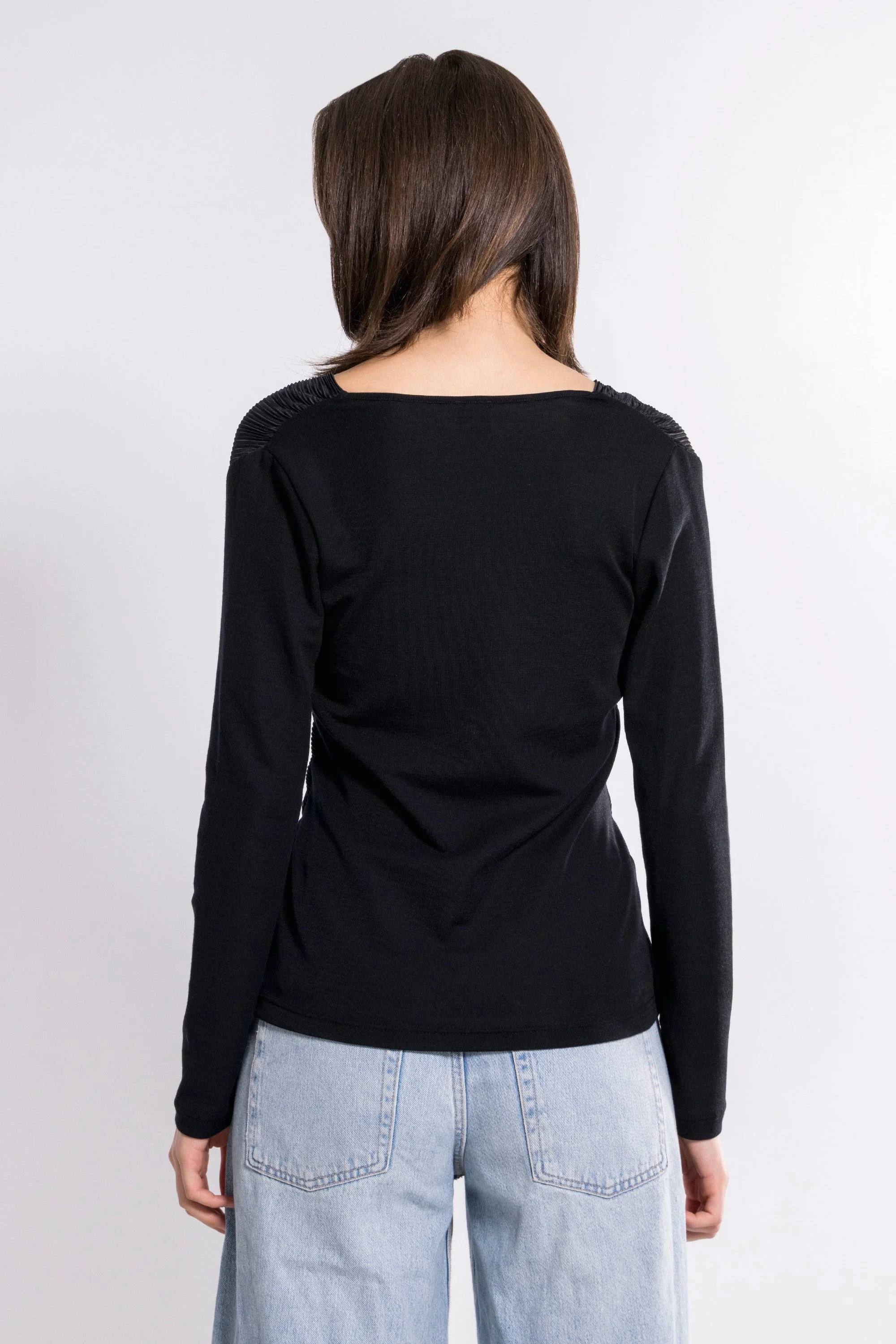 Longsleeves Woman Wool Silk 6875 - Image 2