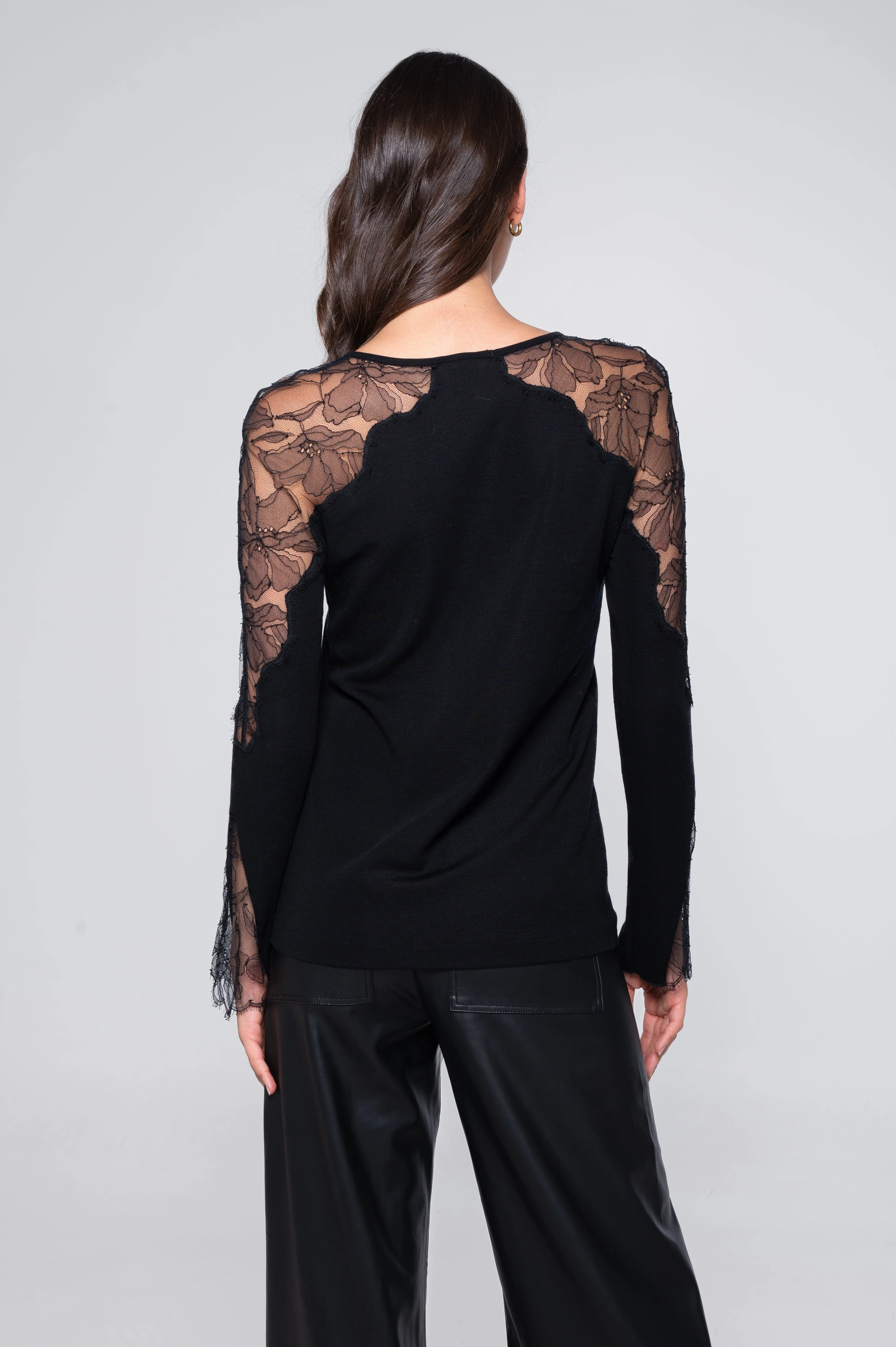 Longsleeves Woman70% Wool , 30% Silk 7603 - Image 2