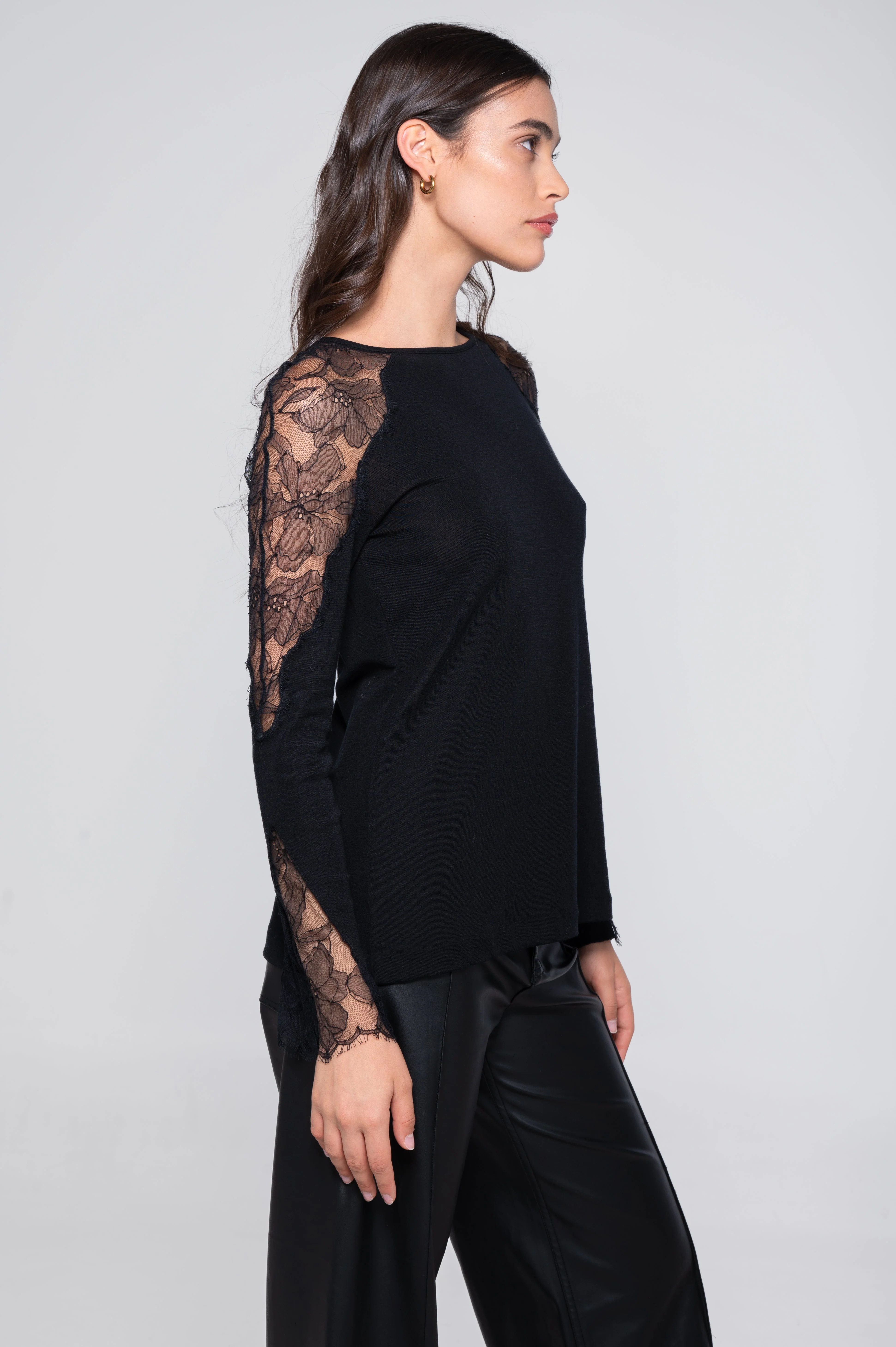 Longsleeves Woman70% Wool , 30% Silk 7603 - Image 6