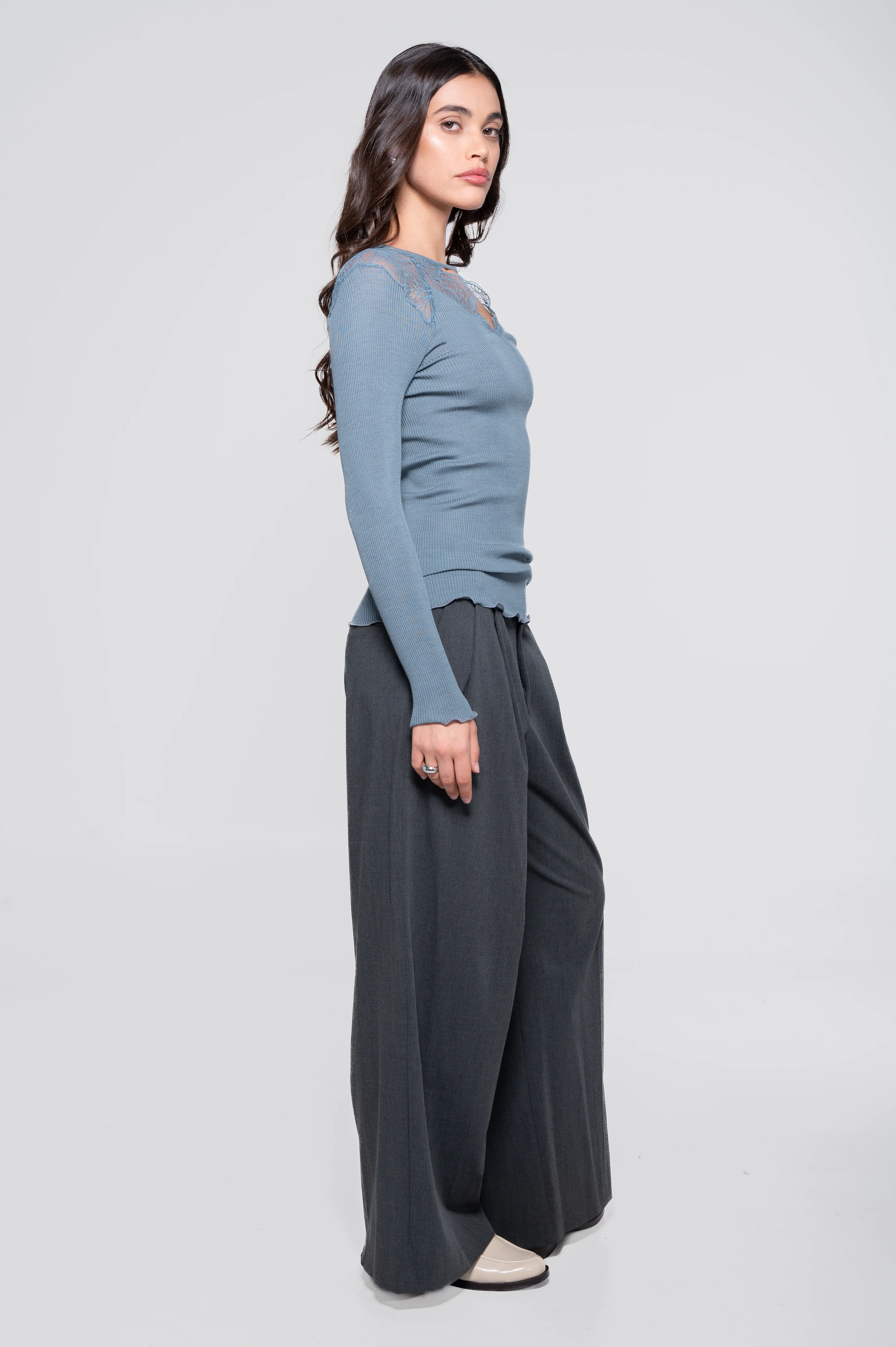 Longsleeves Woman70% Wool , 30% Silk 7612 - Image 5