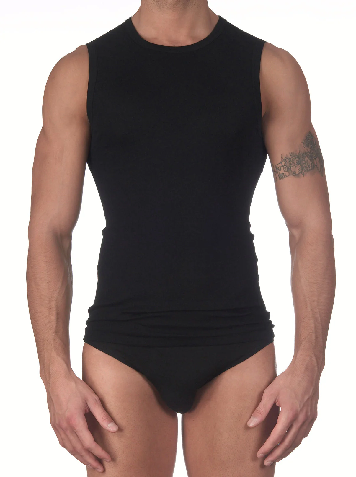Men's tank top in cotton 52 - Image 3