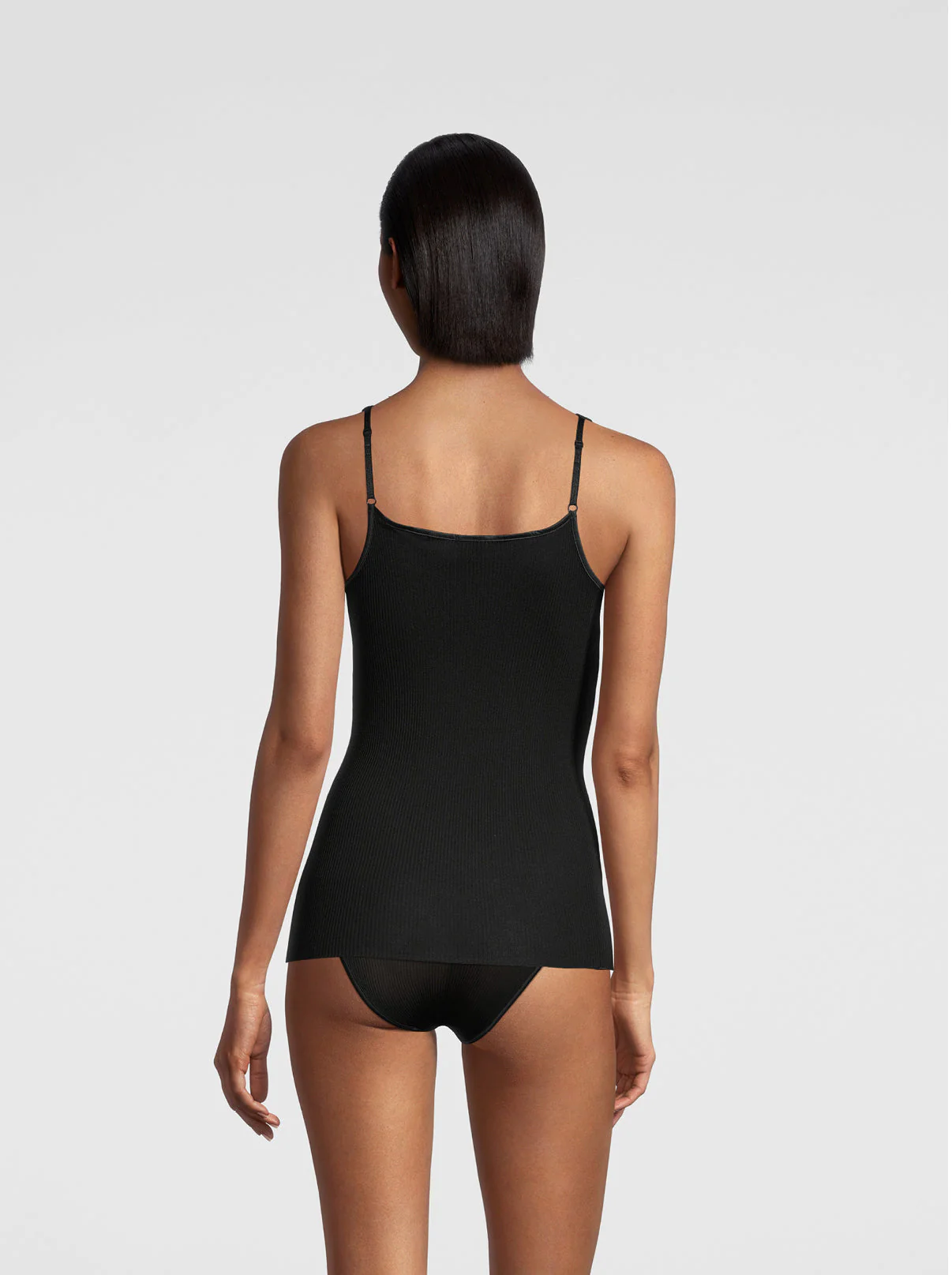 Filoscozia Spaghetti Top with Leavers Lace 3170 - Image 5