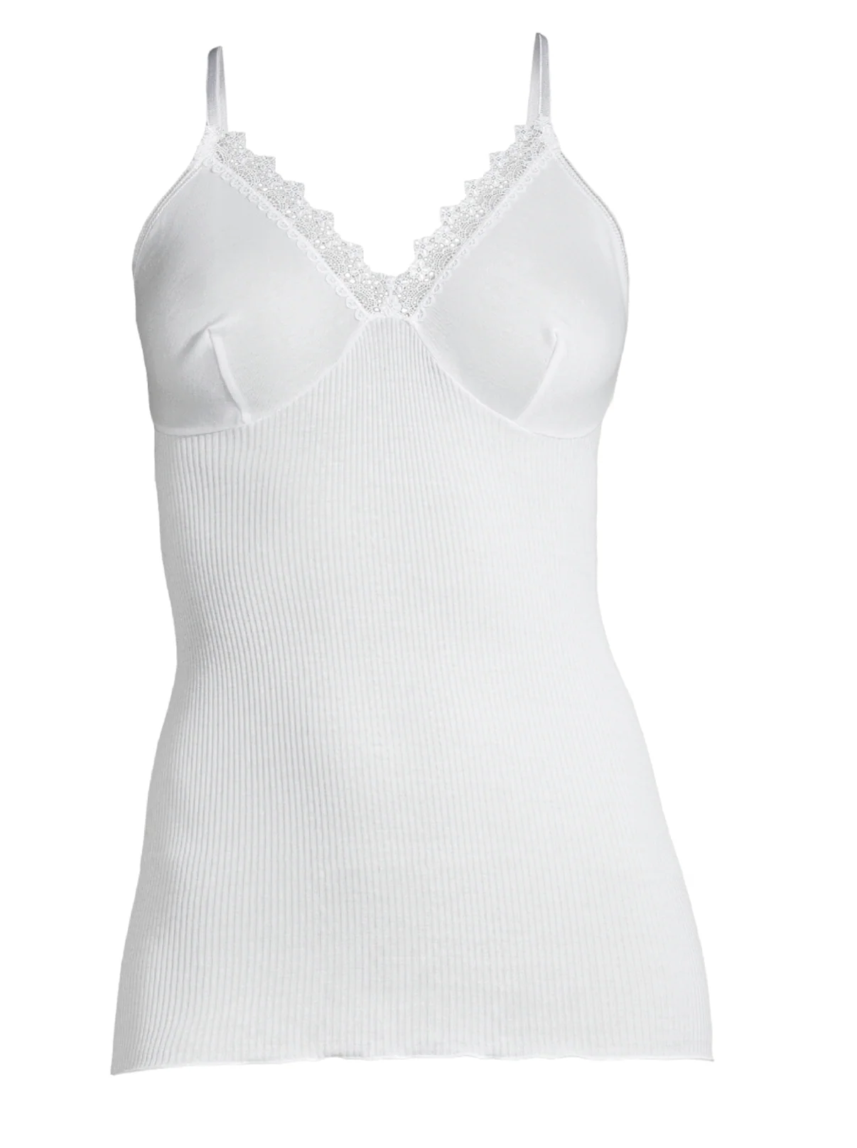 Filoscozia Spaghetti Top Bra Shape Macramé lace 418 - Image 3