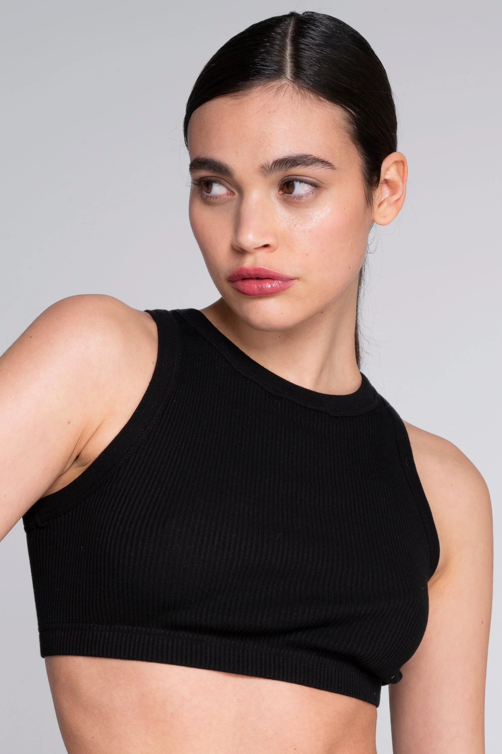 Cotton halterneck crop top 7168 - Image 15