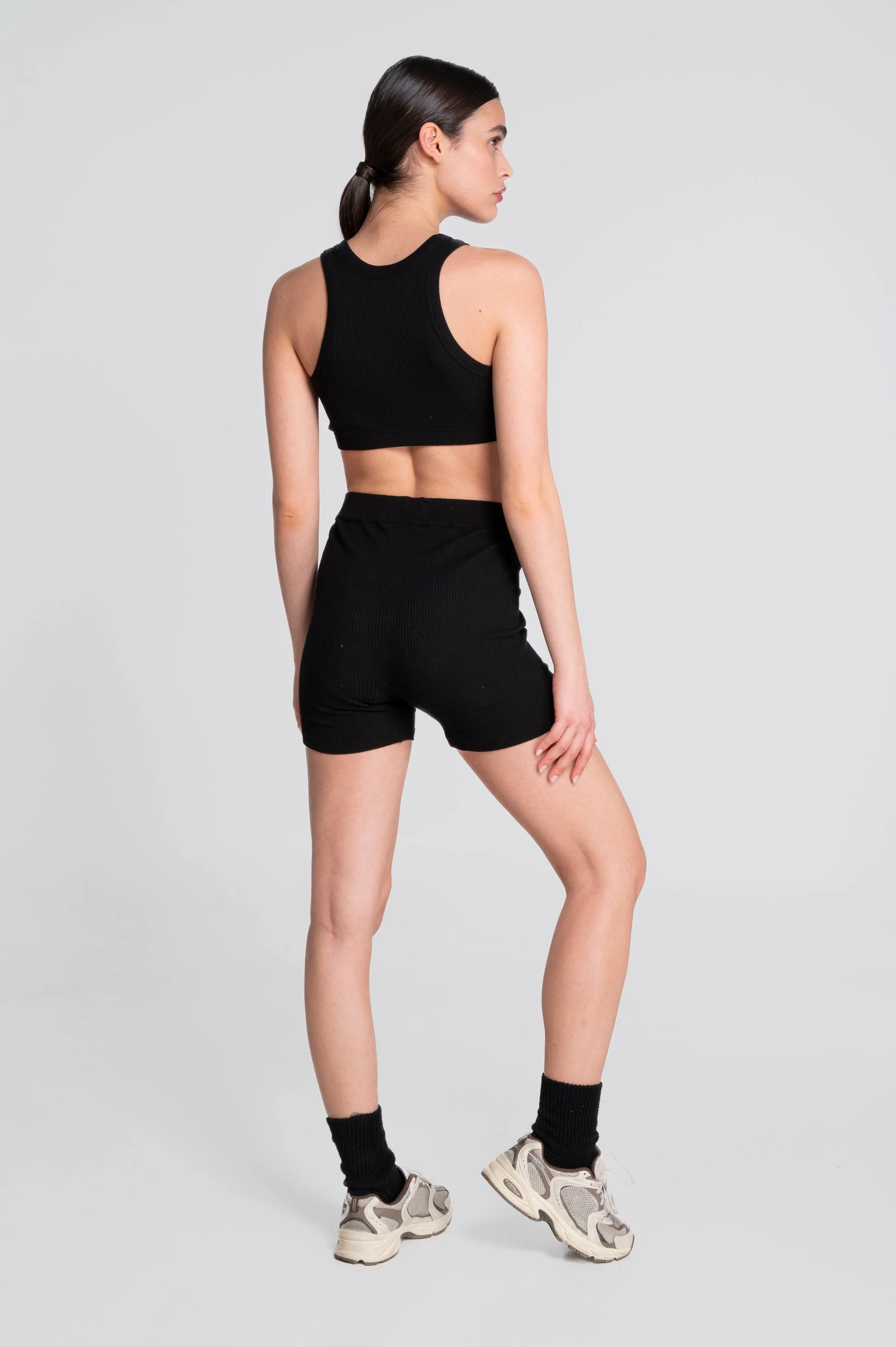 Cotton halterneck crop top 7168 - Image 17