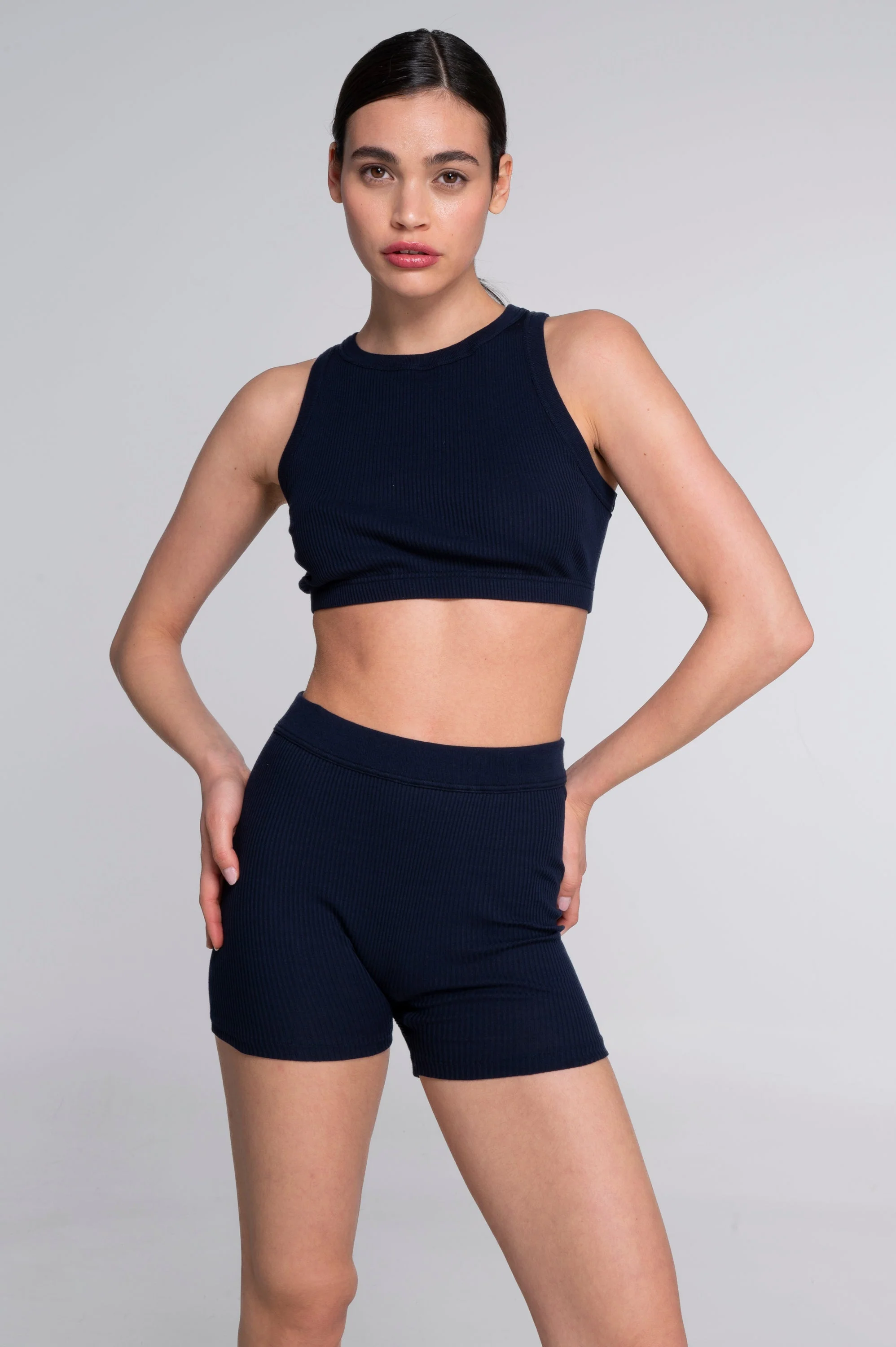 Cotton halterneck crop top 7168 - Image 19