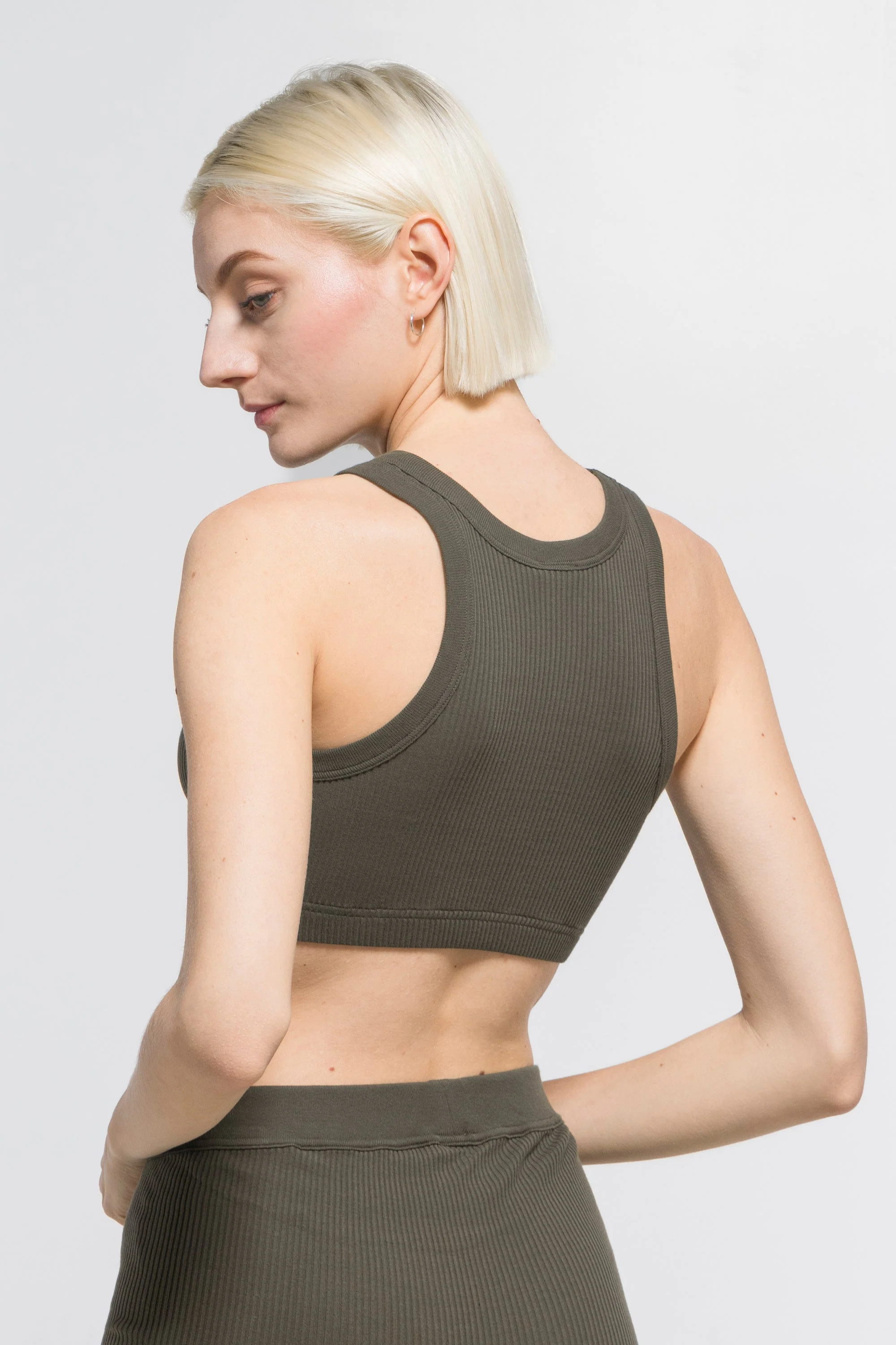 Cotton halterneck crop top 7168 - Image 33