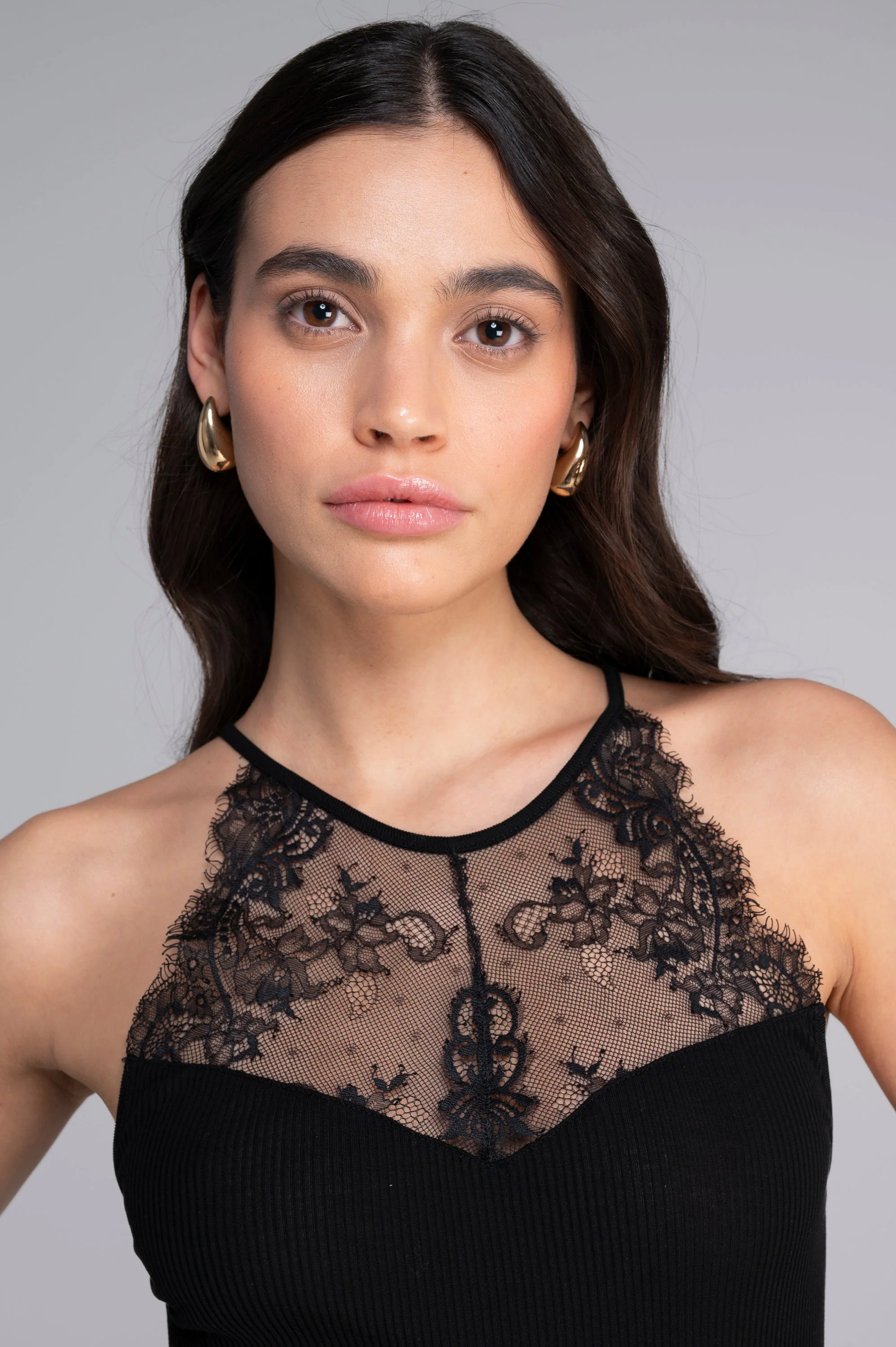 Filoscozia halter neck top with chantilly lace 7525 - Image 9