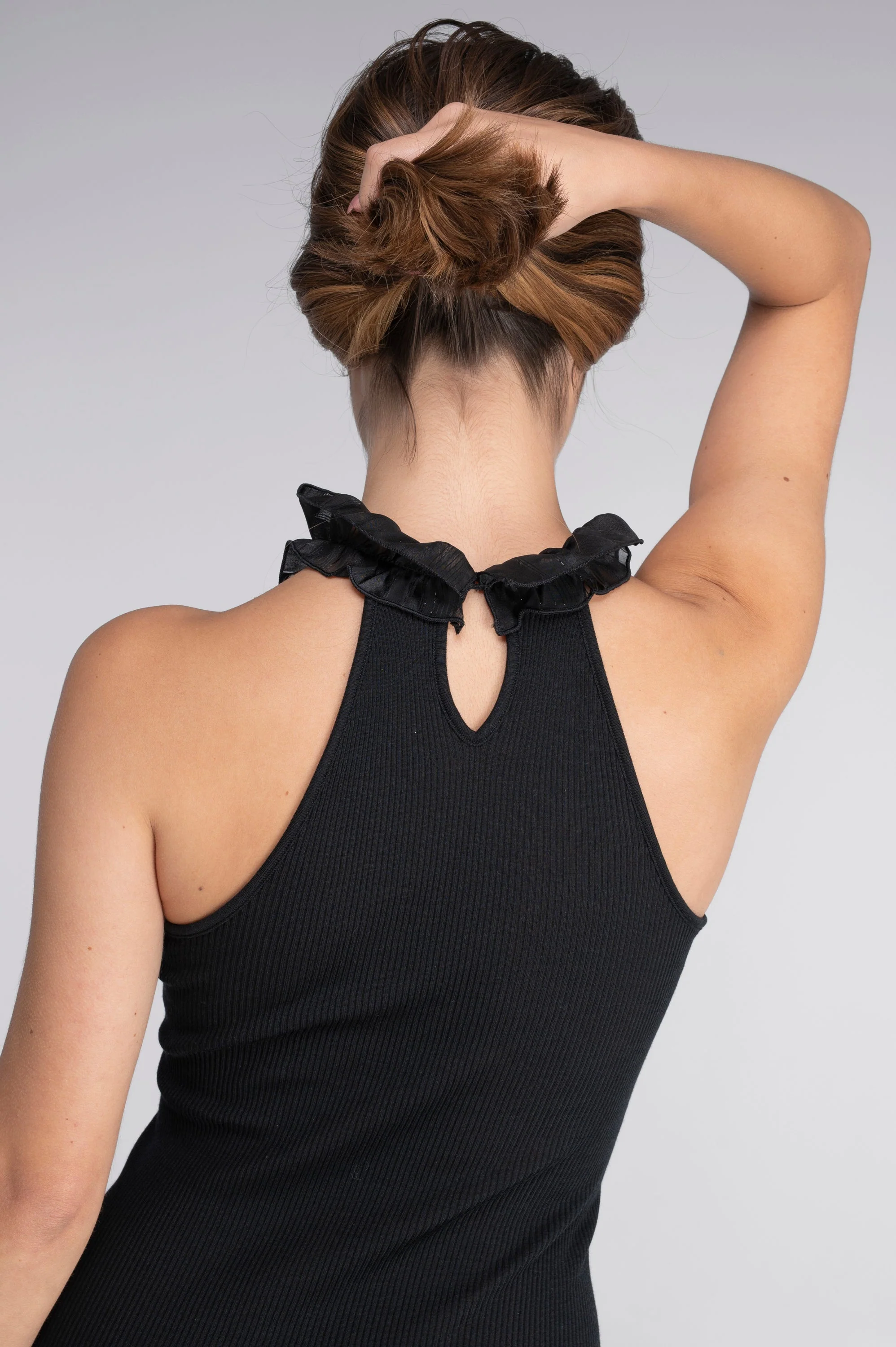 Wool and silk combinate with chiffon 7446 - Image 4