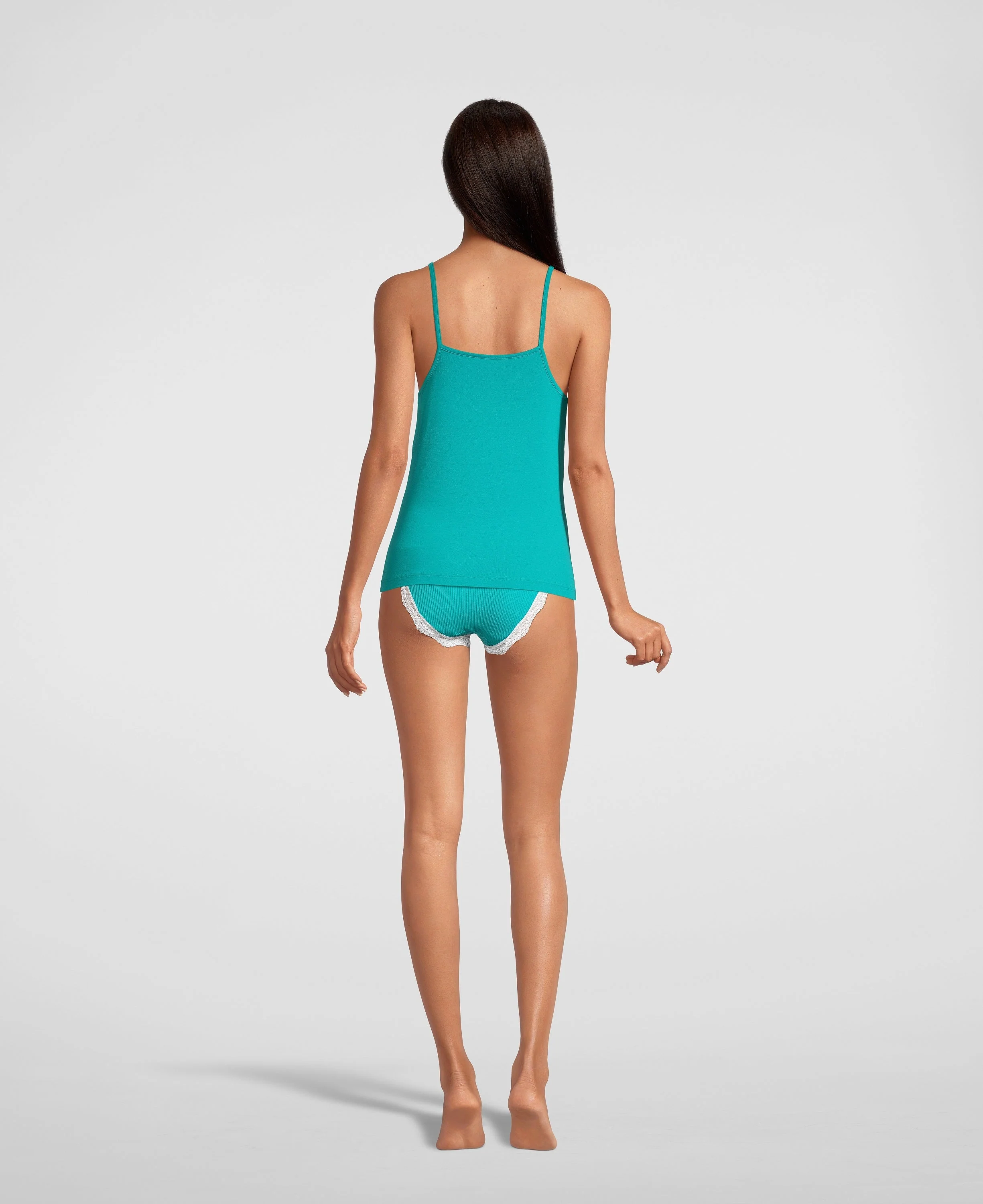 Spaghetti Top Modal with leavers 1101 - Image 3