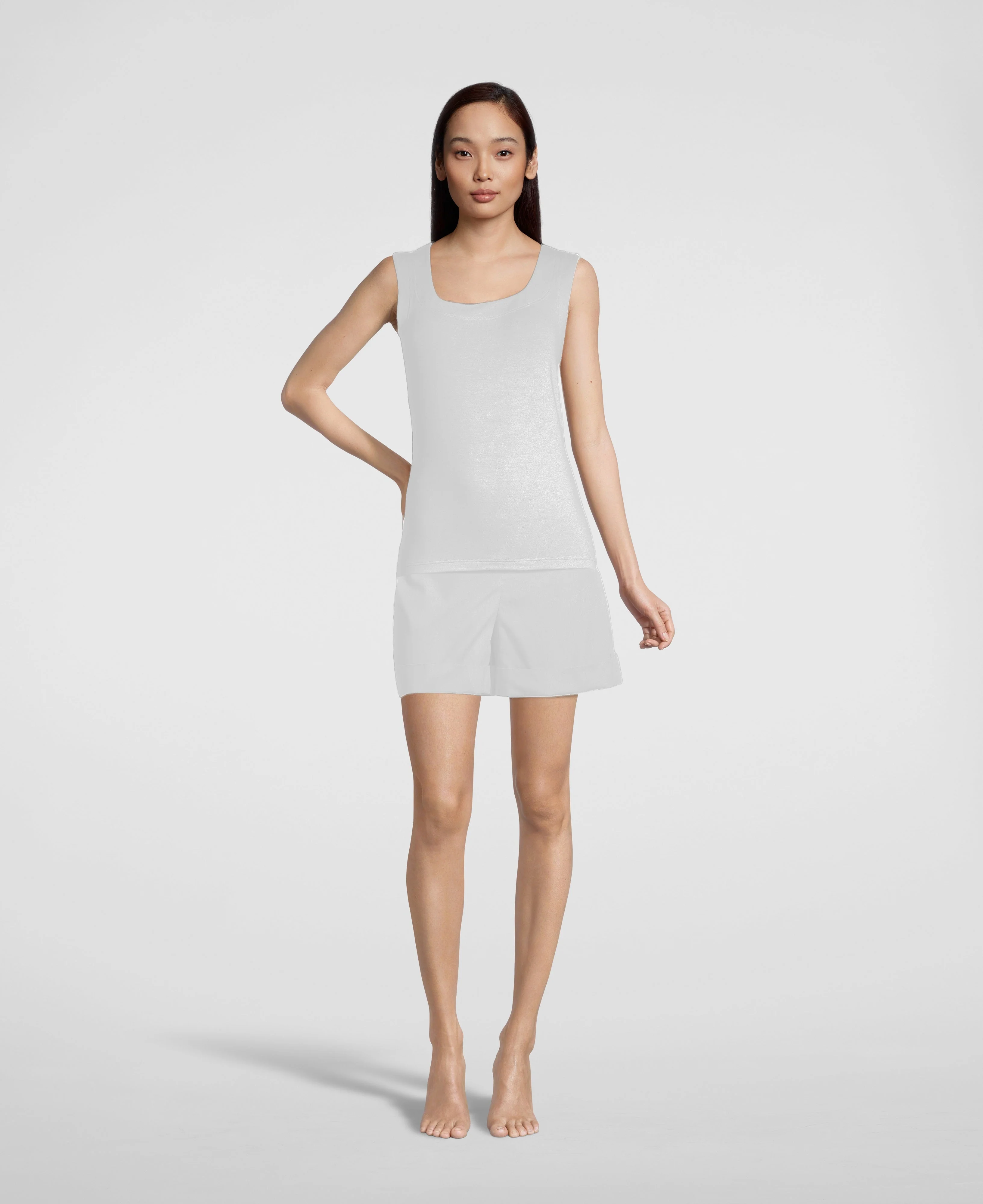 Sleeveless Woman Modal 3042 - Image 3