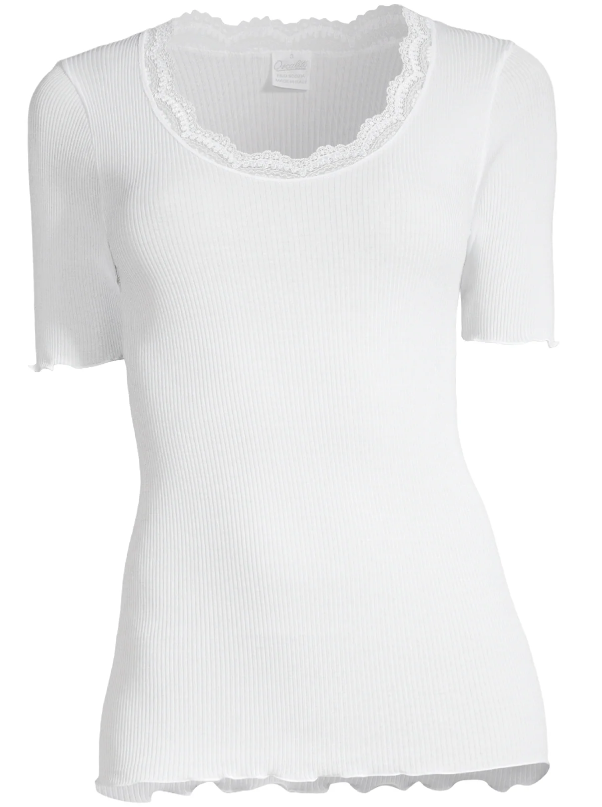 Filoscozia T-shirt with Leavers Lace 3164 - Image 6