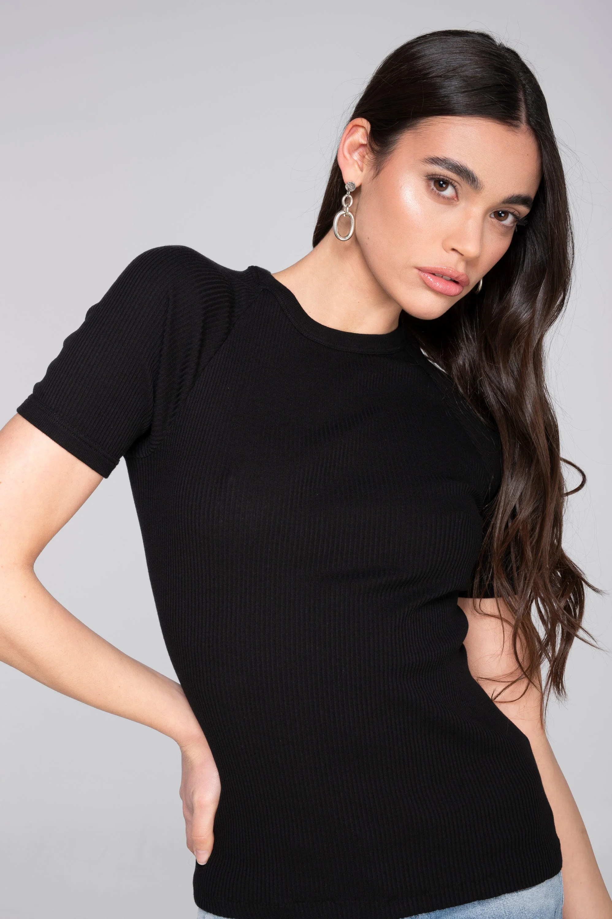 Cotton round neck T-shirt 7163 - Image 14
