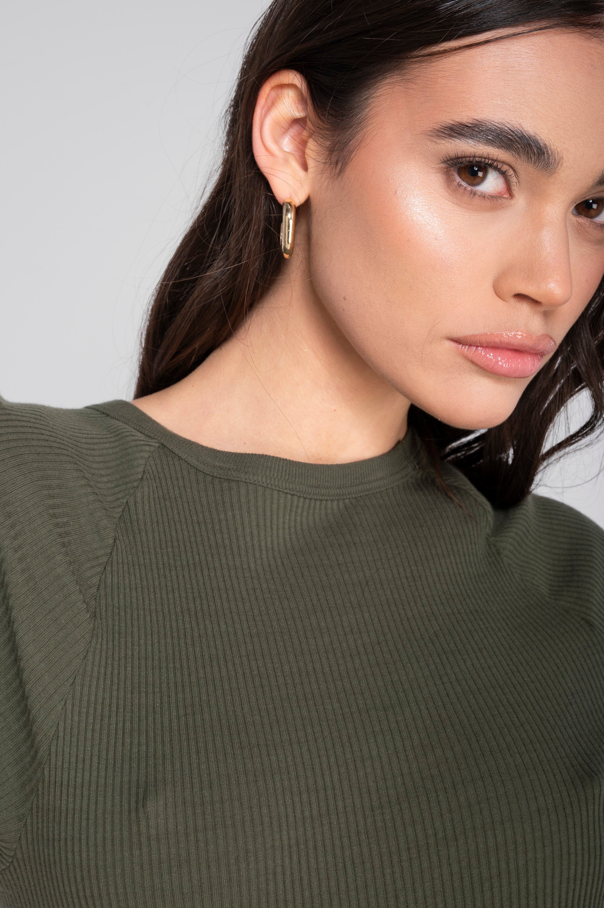 Cotton round neck T-shirt 7163 - Image 24