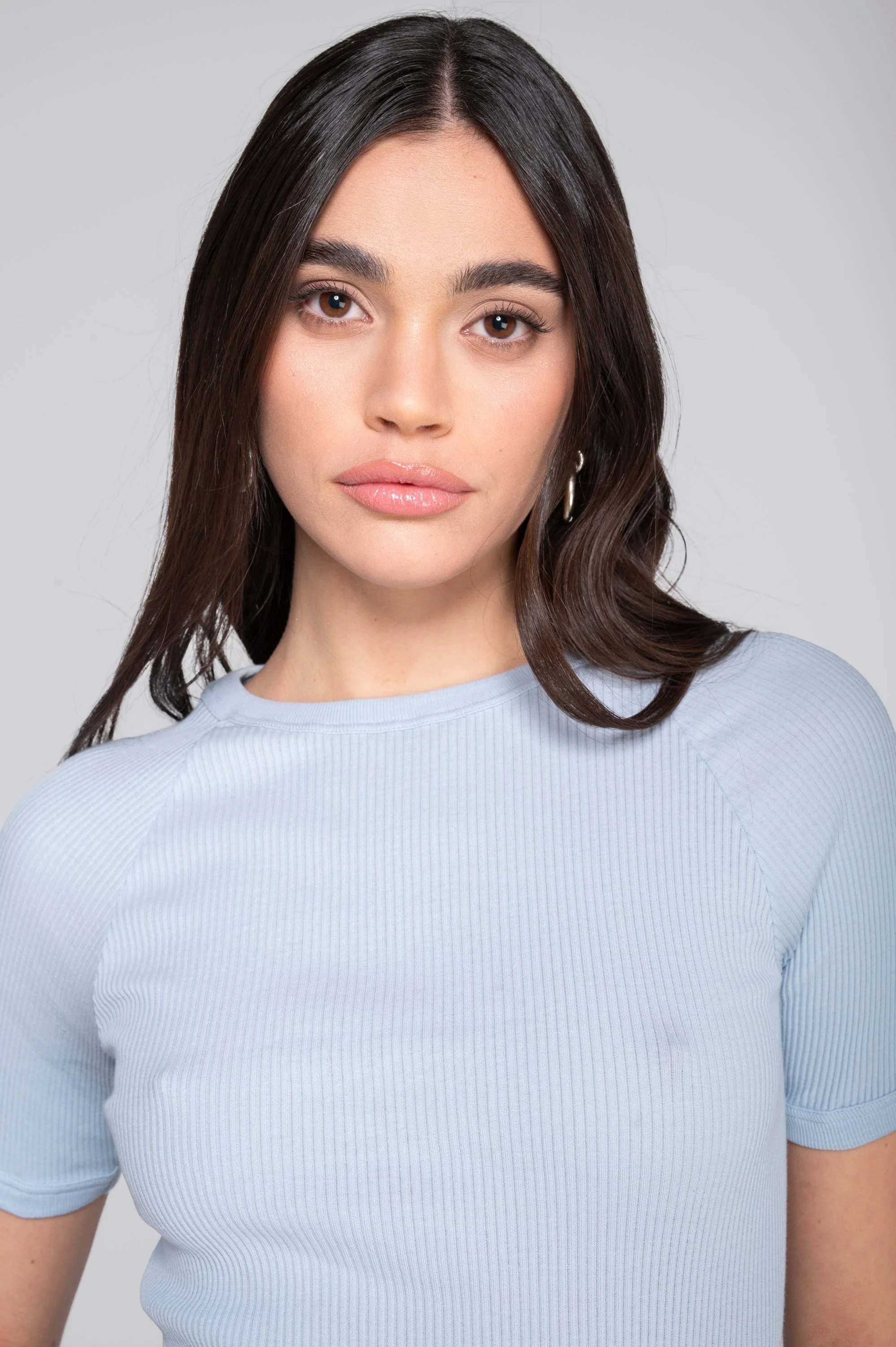 Cotton round neck T-shirt 7163 - Image 4