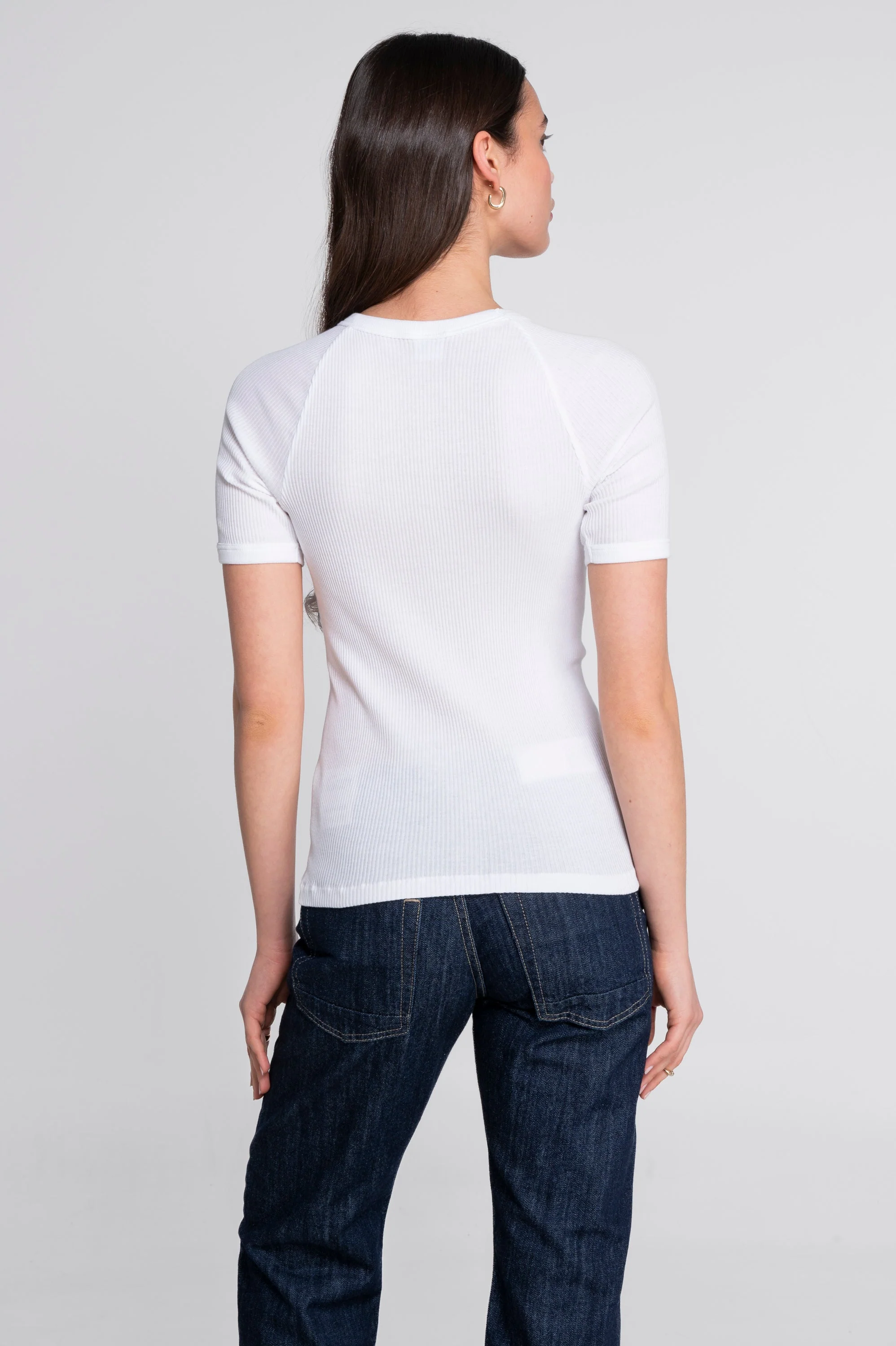 Cotton round neck T-shirt 7163 - Image 8