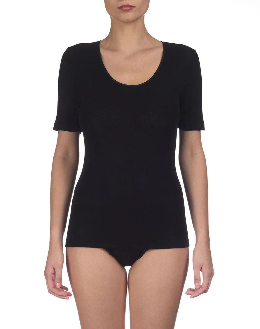 T-shirt Woman100% Merino Wool 131 - Image 2