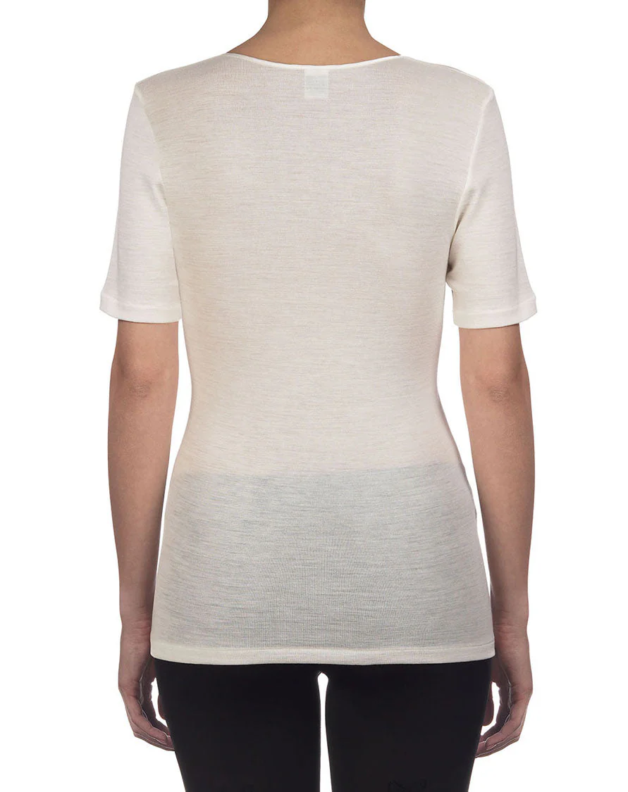 T-shirt Woman100% Merino Wool 131 - Image 5