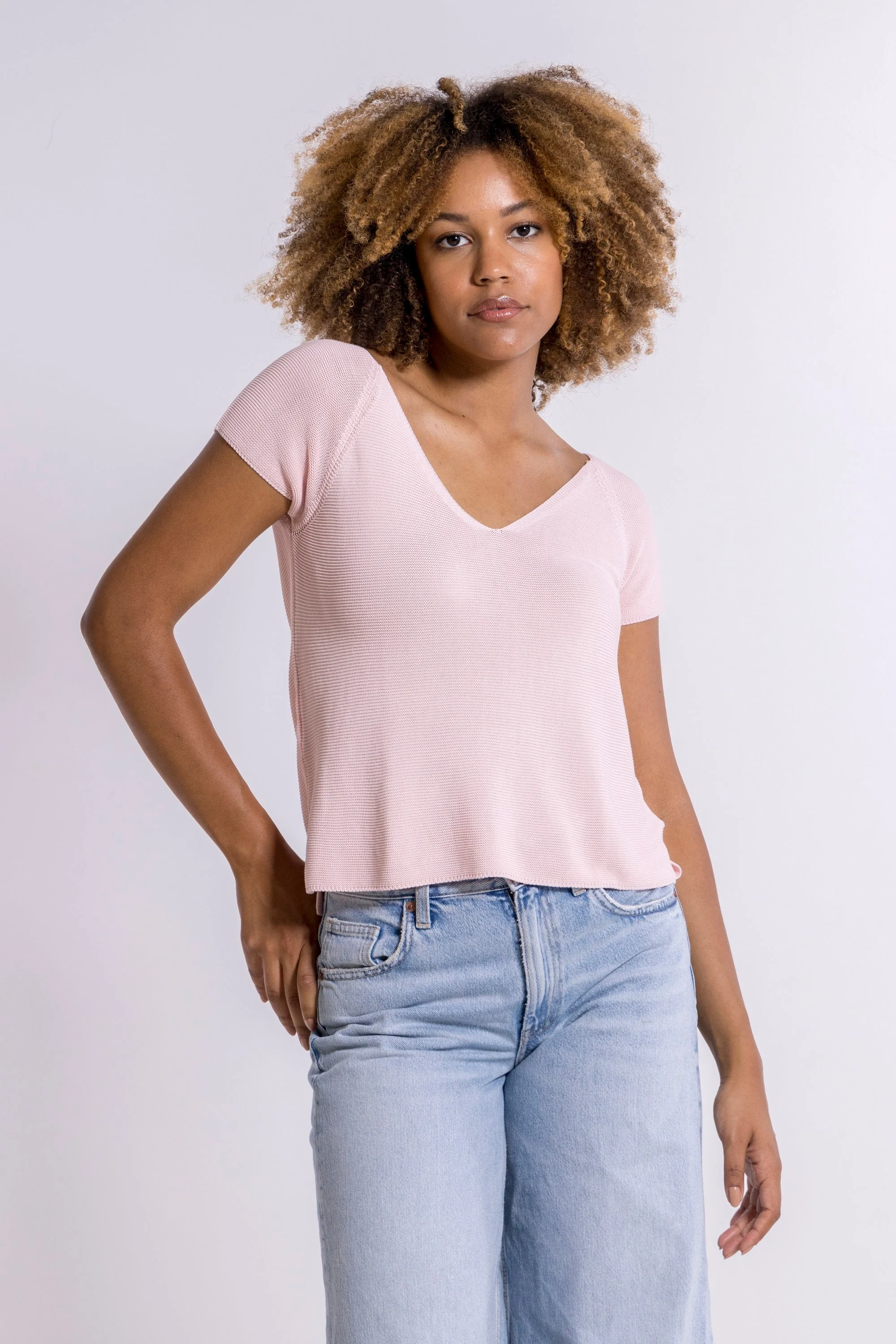 T-shirt Woman70% Viscose , 30% Cotton 6590 - Image 2