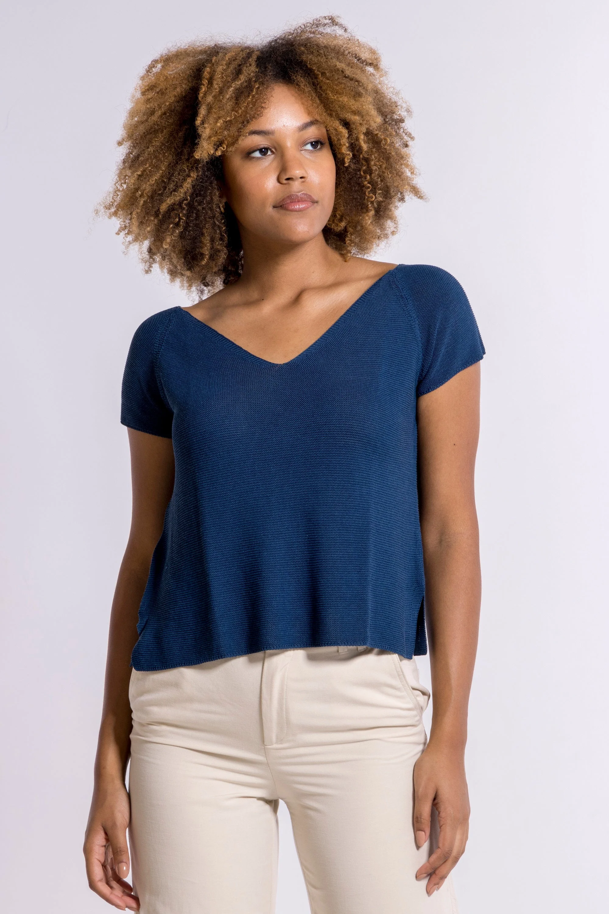 T-shirt Woman70% Viscose , 30% Cotton 6590 - Image 4